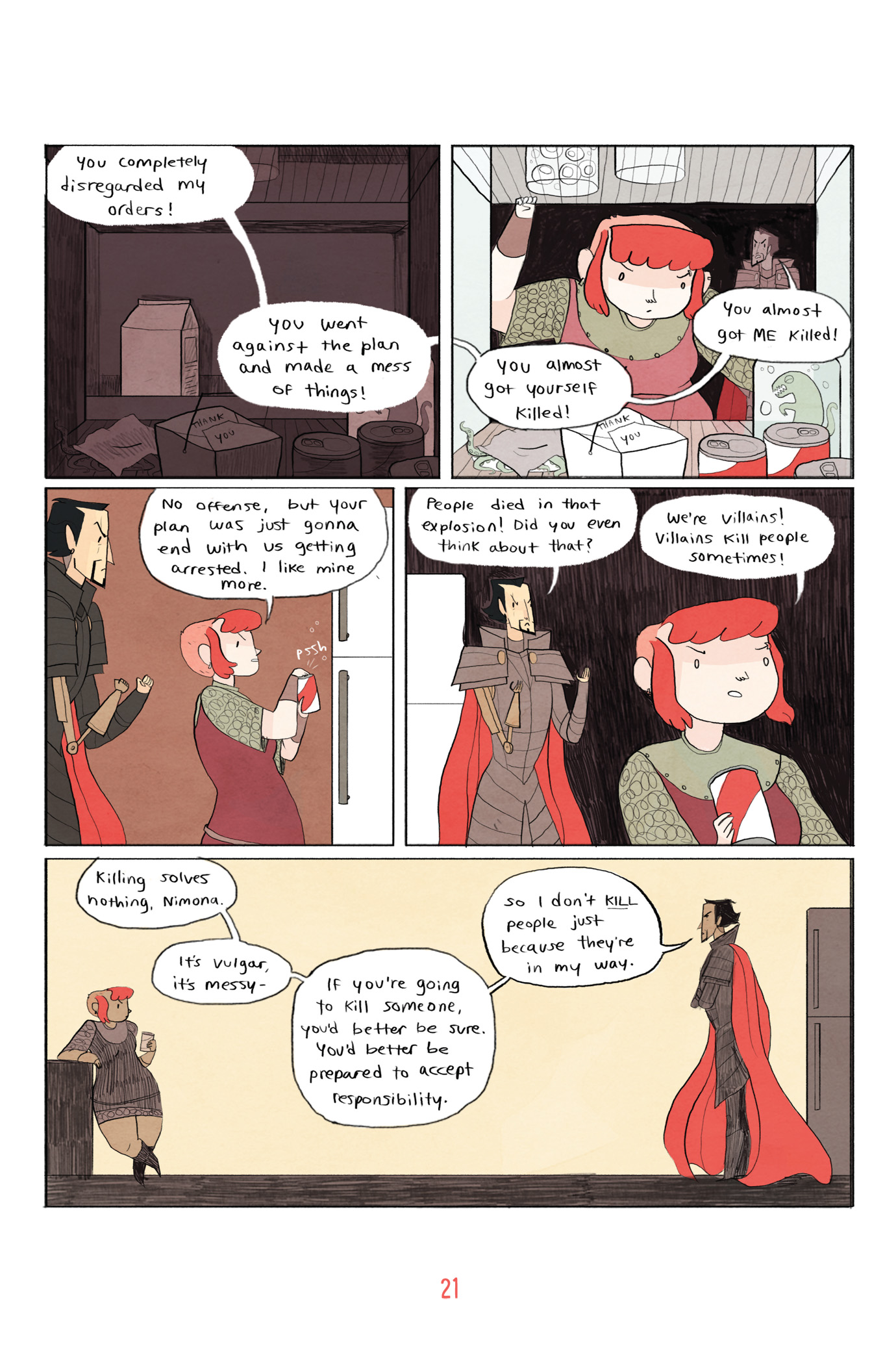 Read online Nimona comic -  Issue # TPB - 27