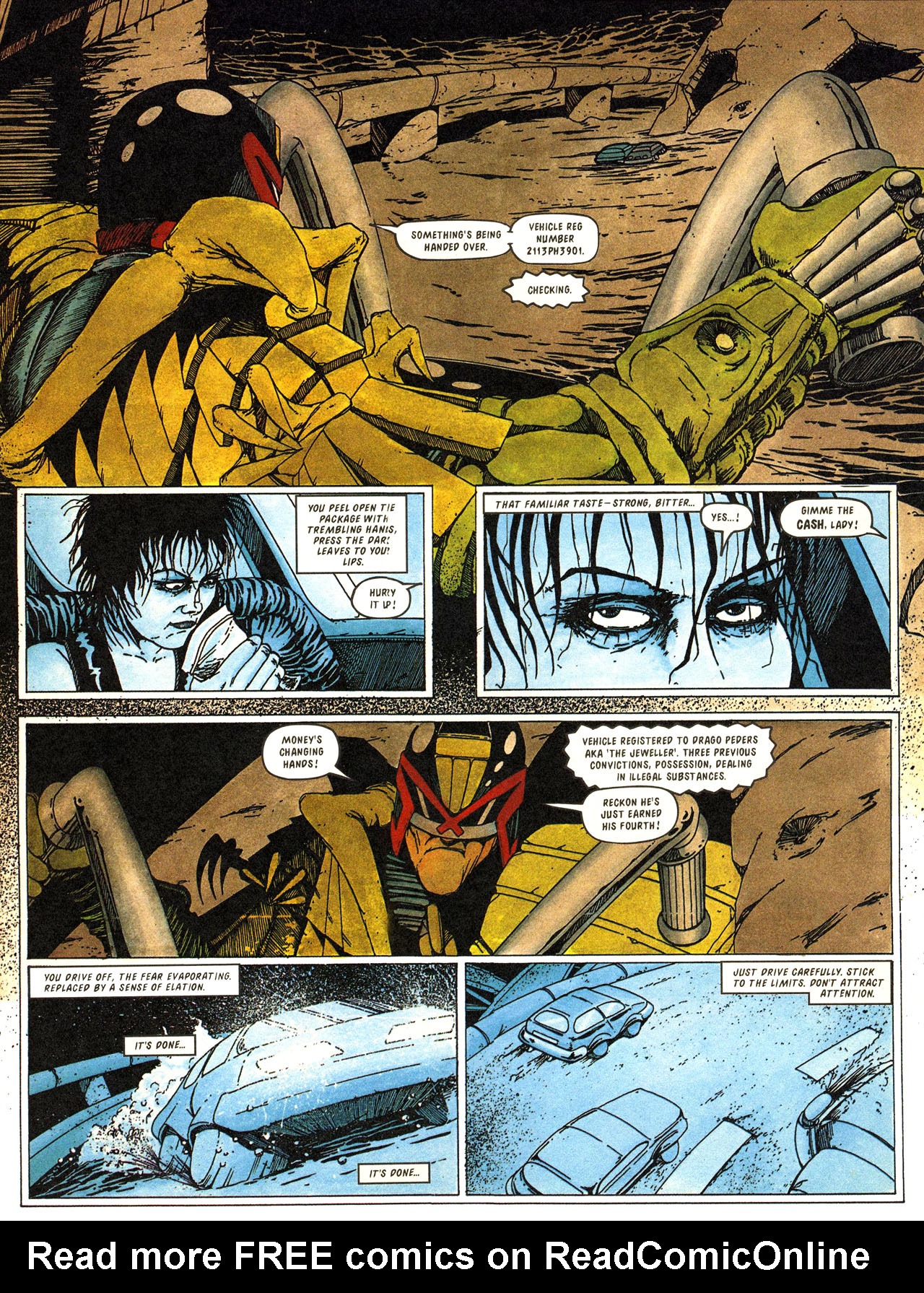 Read online Judge Dredd: The Megazine (vol. 2) comic -  Issue #71 - 9