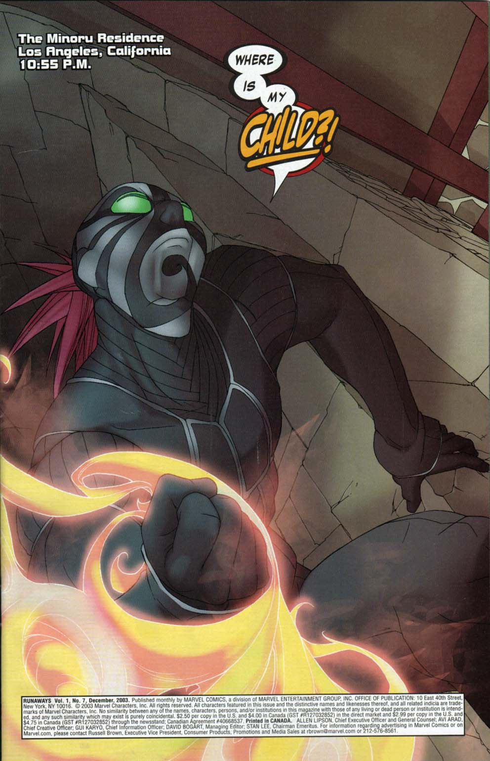 Read online Runaways (2003) comic -  Issue #7 - 3