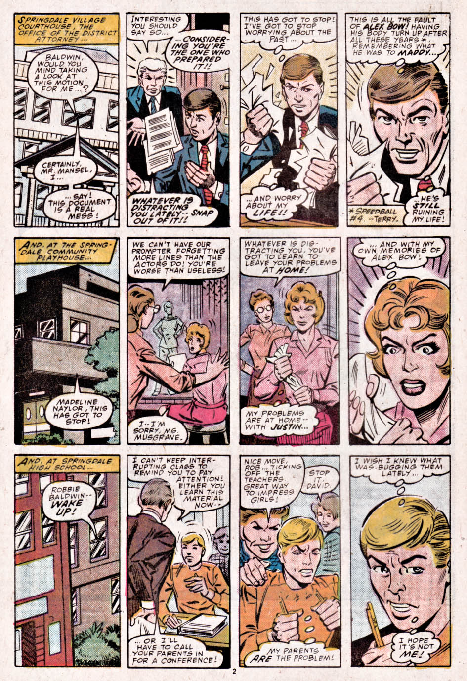 Read online Speedball comic -  Issue #9 - 3