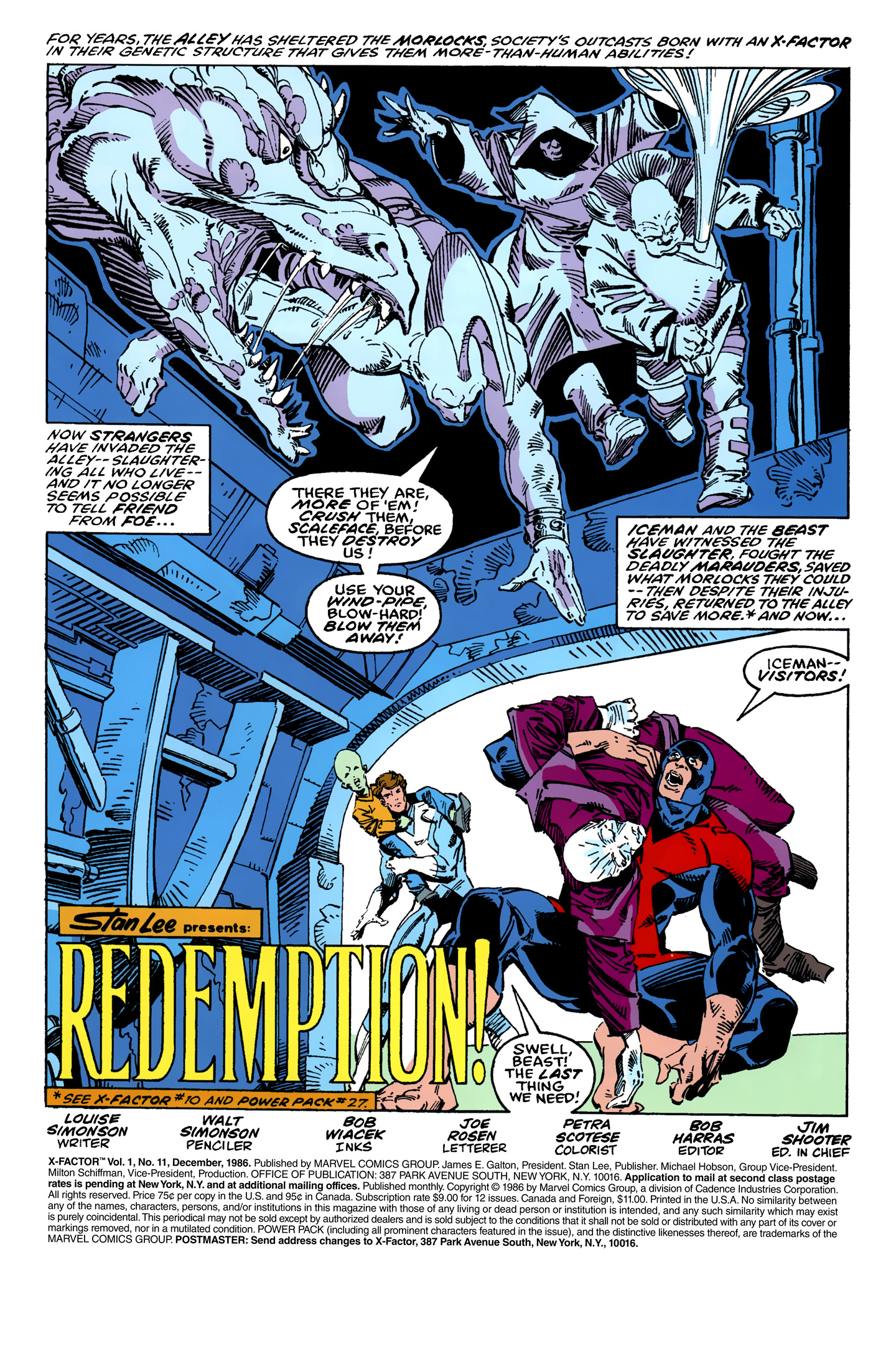 Read online X-Factor (1986) comic -  Issue #11 - 2