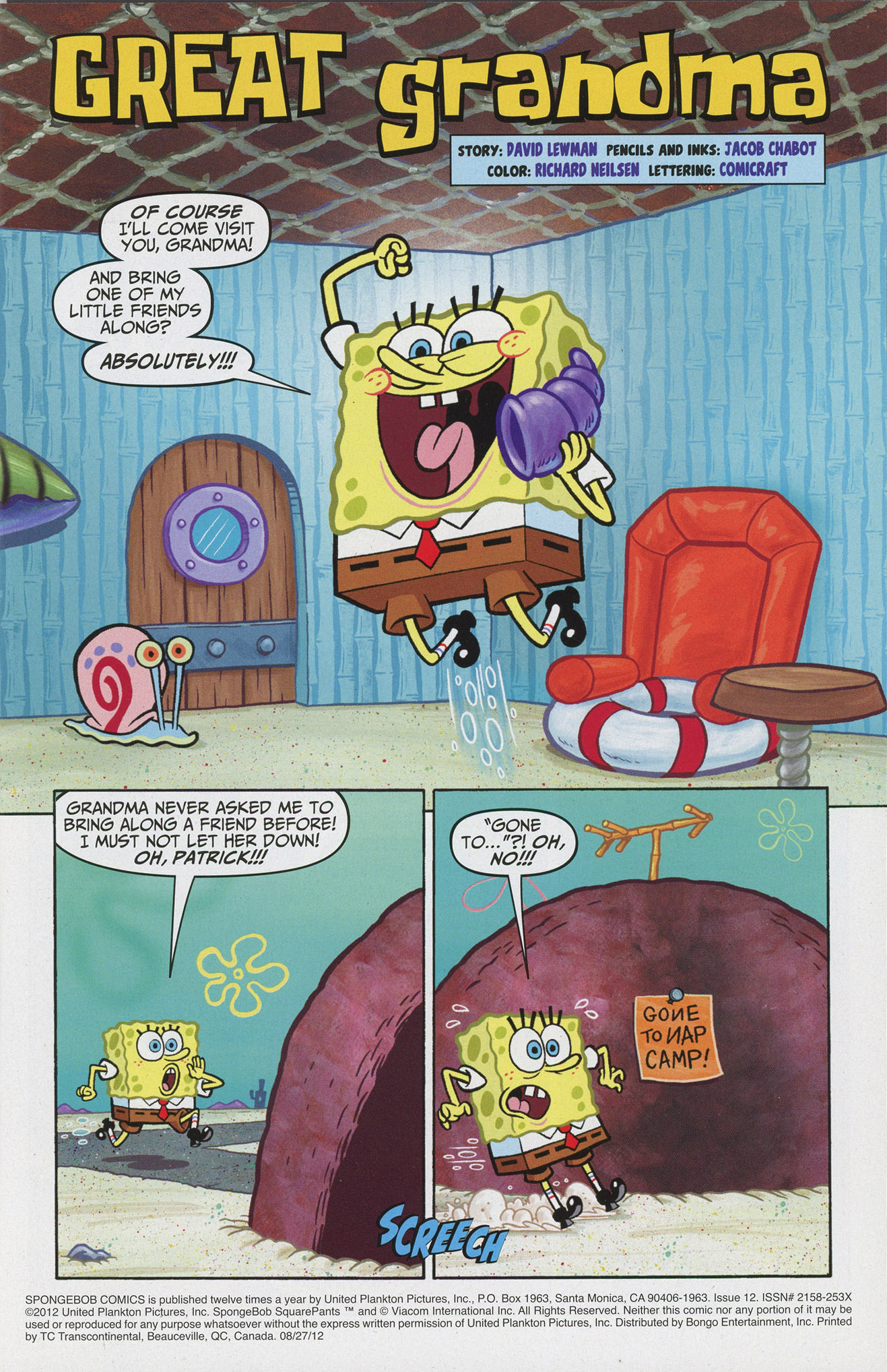 Read online SpongeBob Comics comic -  Issue #12 - 3