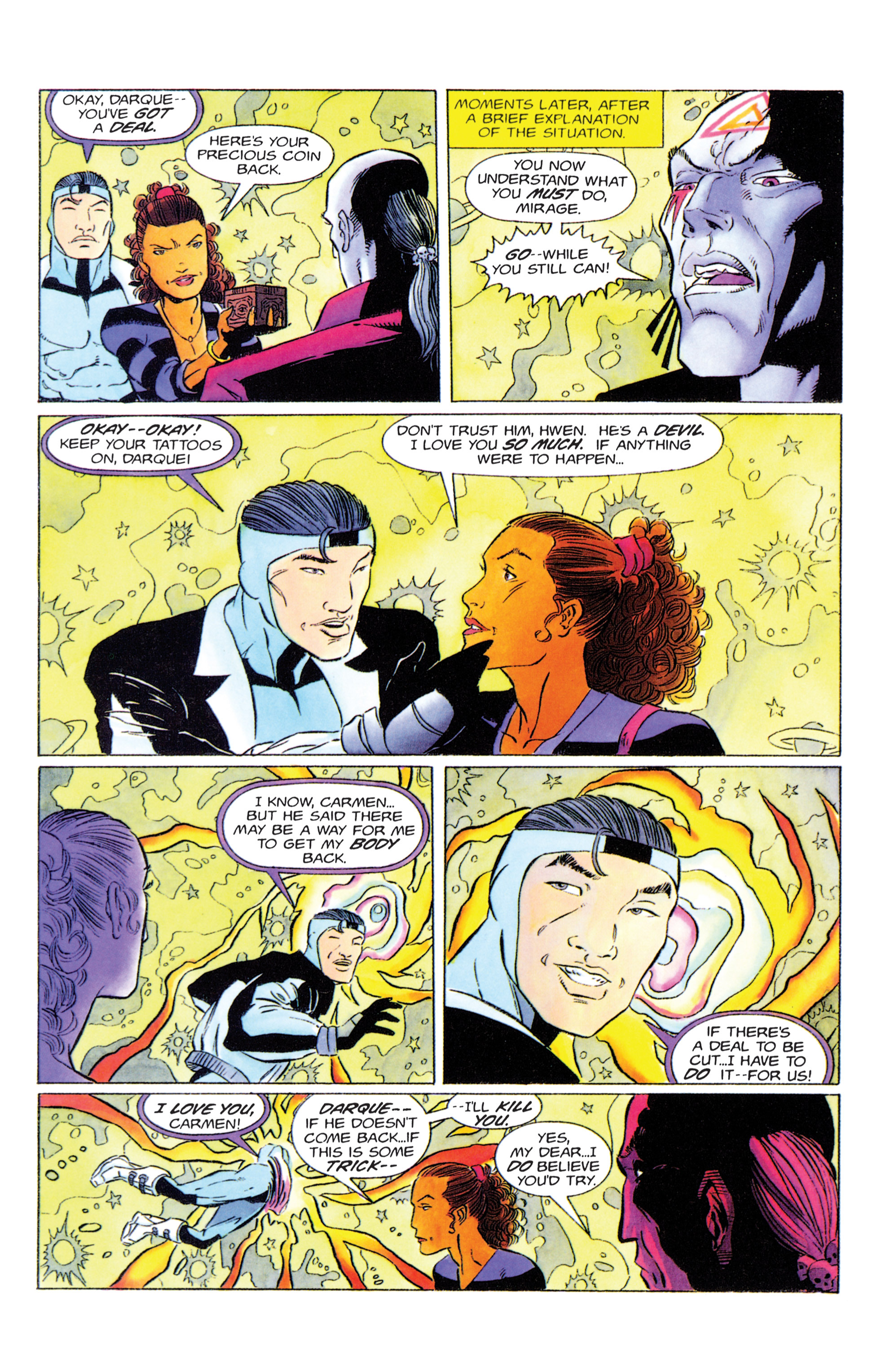 Read online The Second Life of Doctor Mirage comic -  Issue #5 - 21