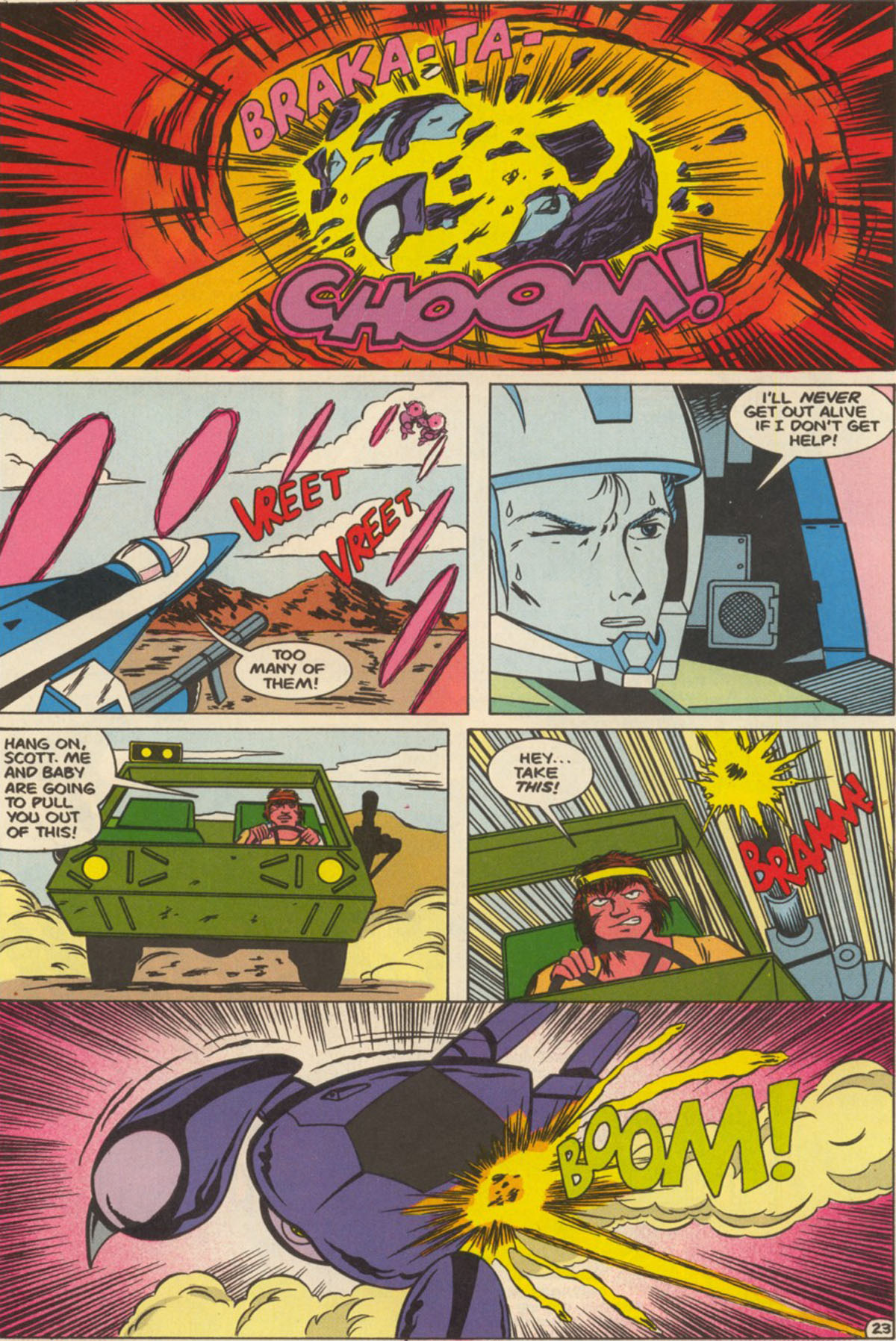 Read online Robotech The New Generation comic -  Issue #7 - 29