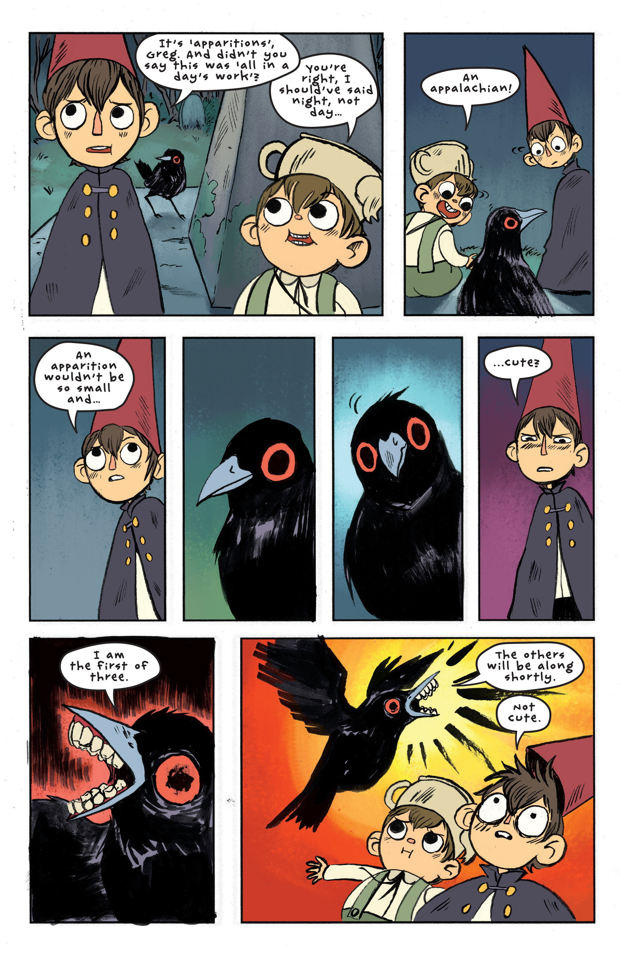 Read online Over the Garden Wall (2016) comic -  Issue #6 - 17