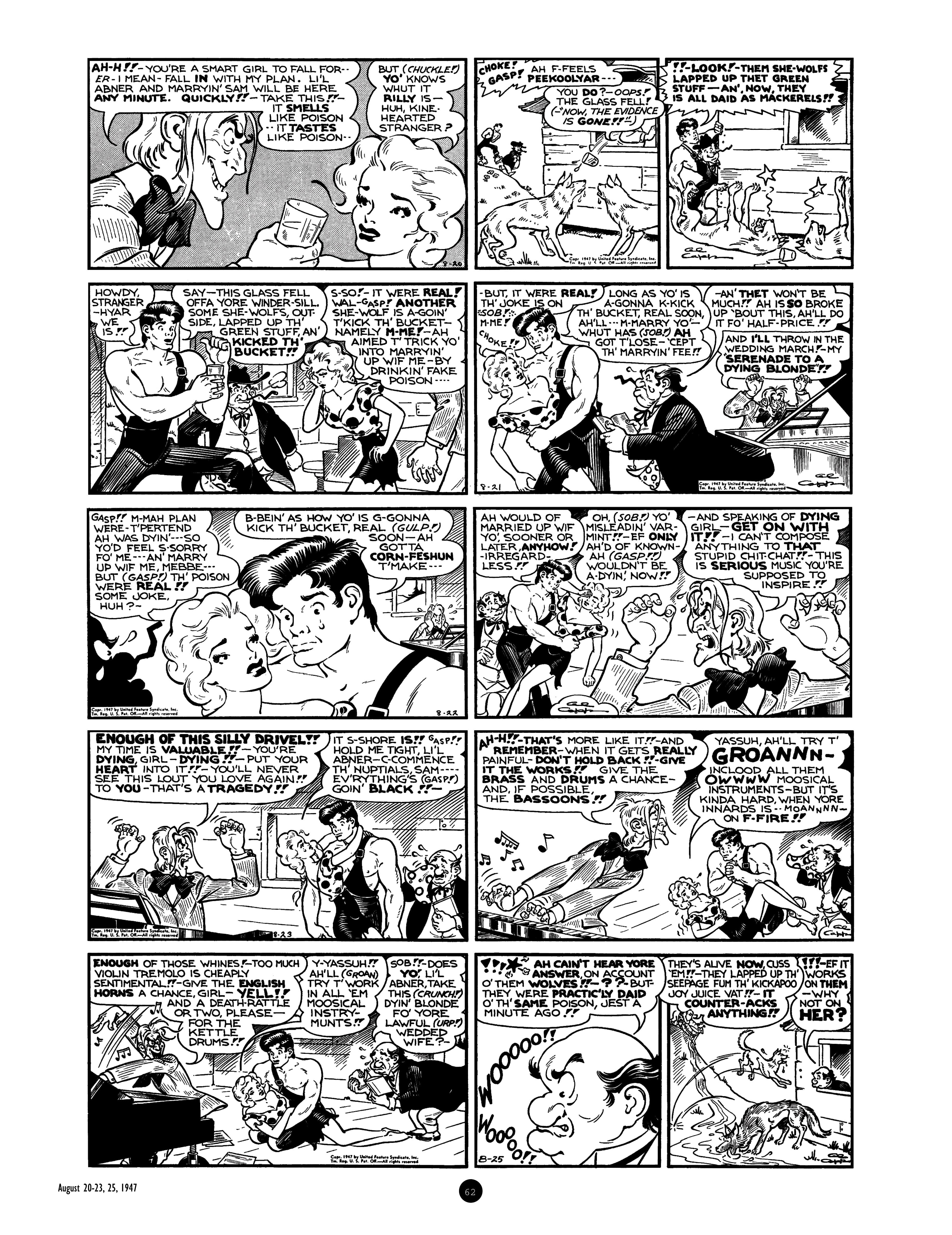 Read online Al Capp's Li'l Abner Complete Daily & Color Sunday Comics comic -  Issue # TPB 7 (Part 1) - 62