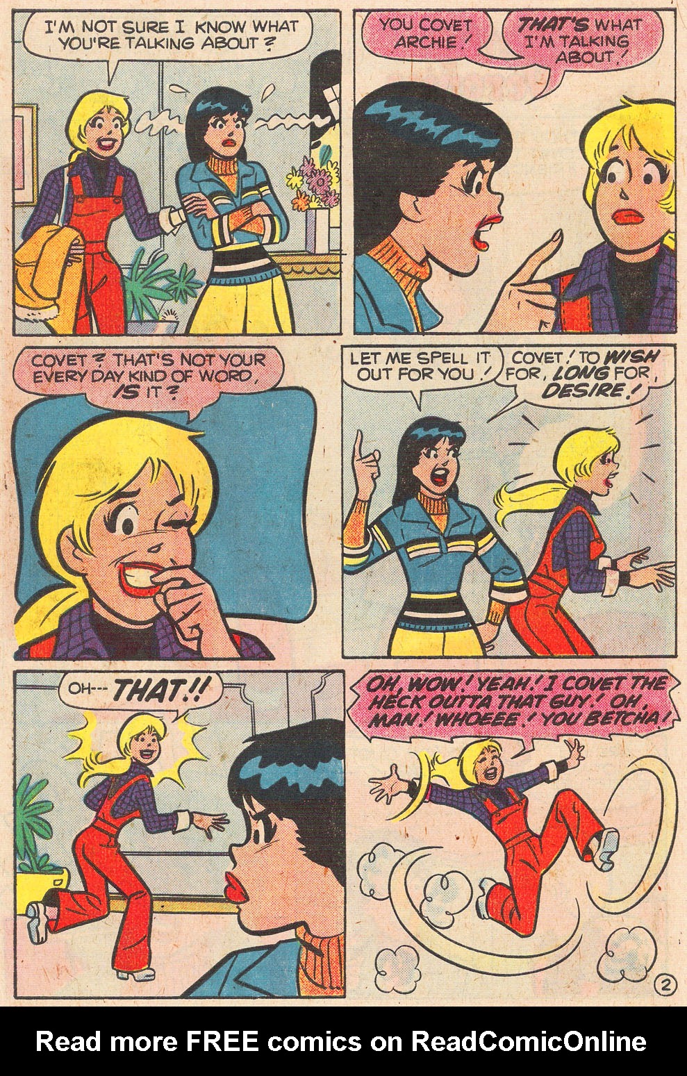 Read online Archie's Girls Betty and Veronica comic -  Issue #256 - 30