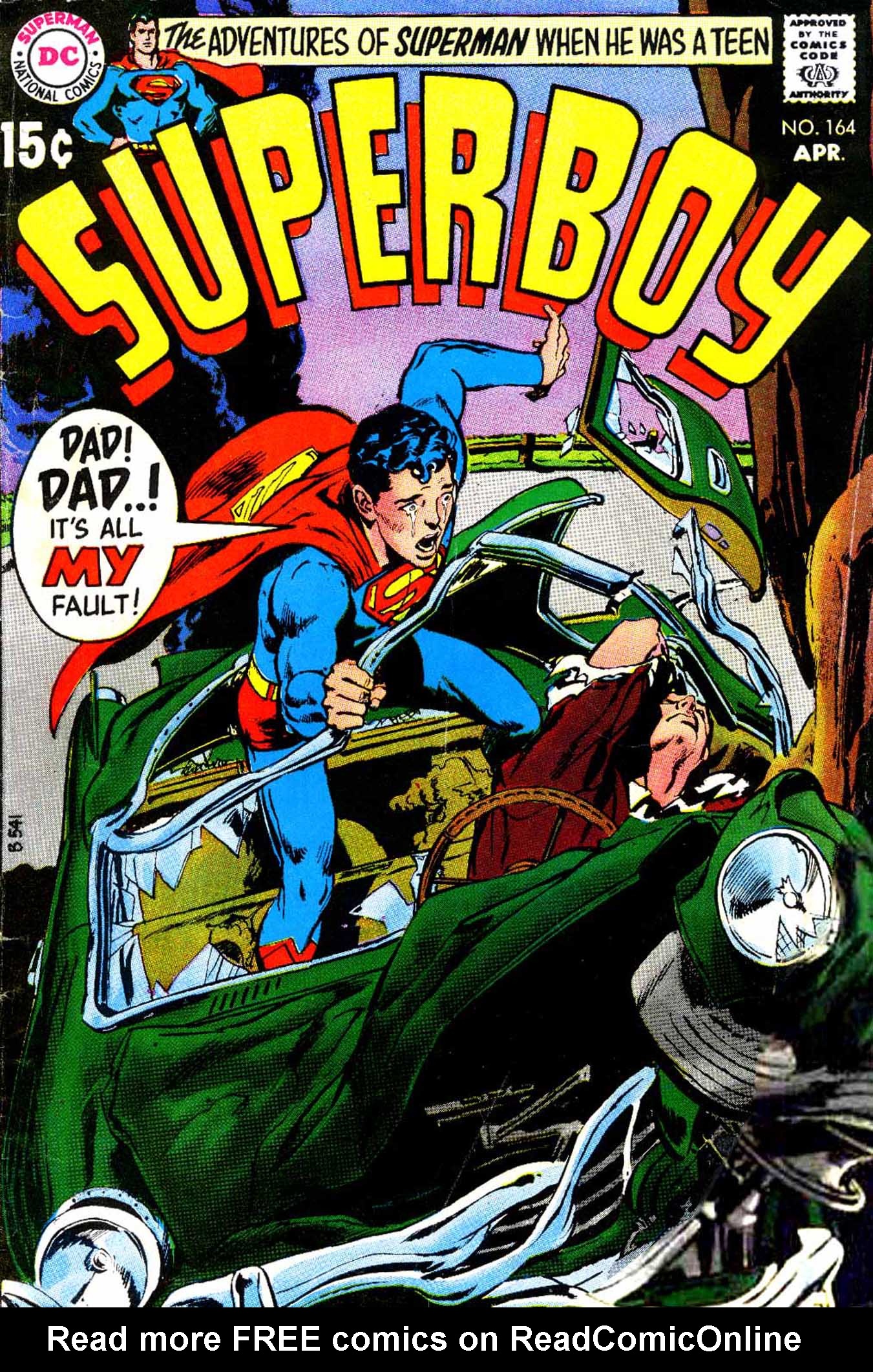 Read online Superboy (1949) comic -  Issue #164 - 1