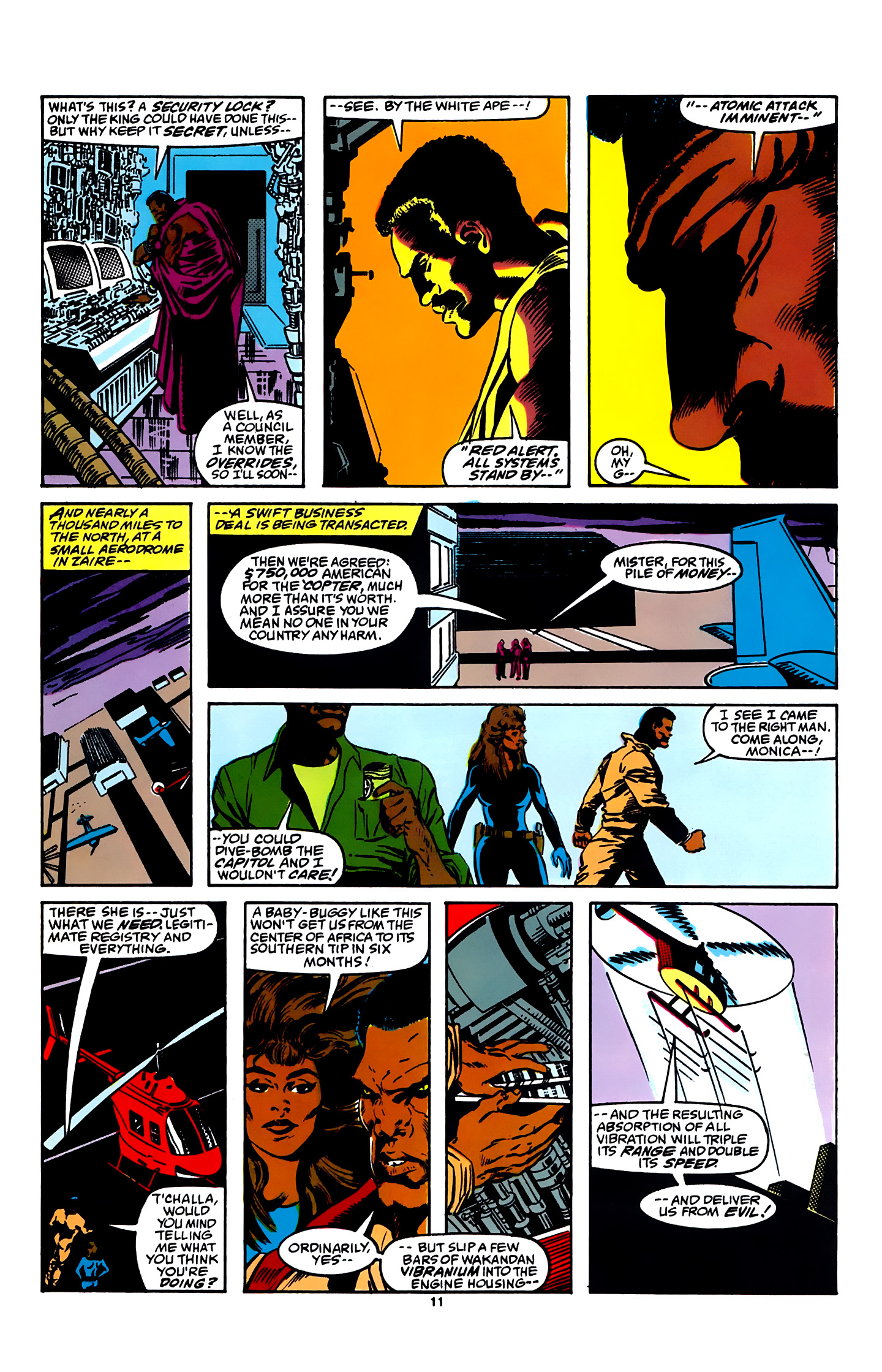Read online Black Panther (1988) comic -  Issue #3 - 9