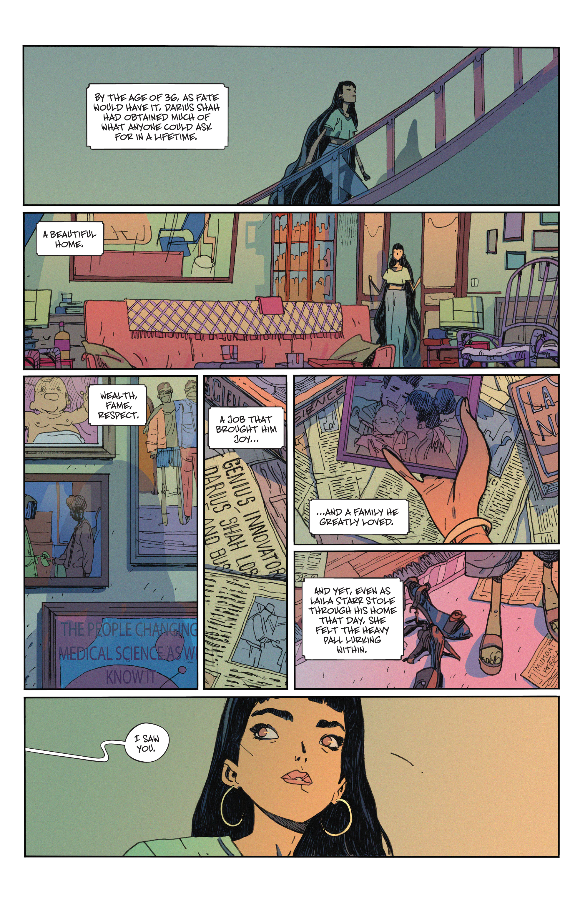 Read online The Many Deaths of Laila Starr comic -  Issue #4 - 9