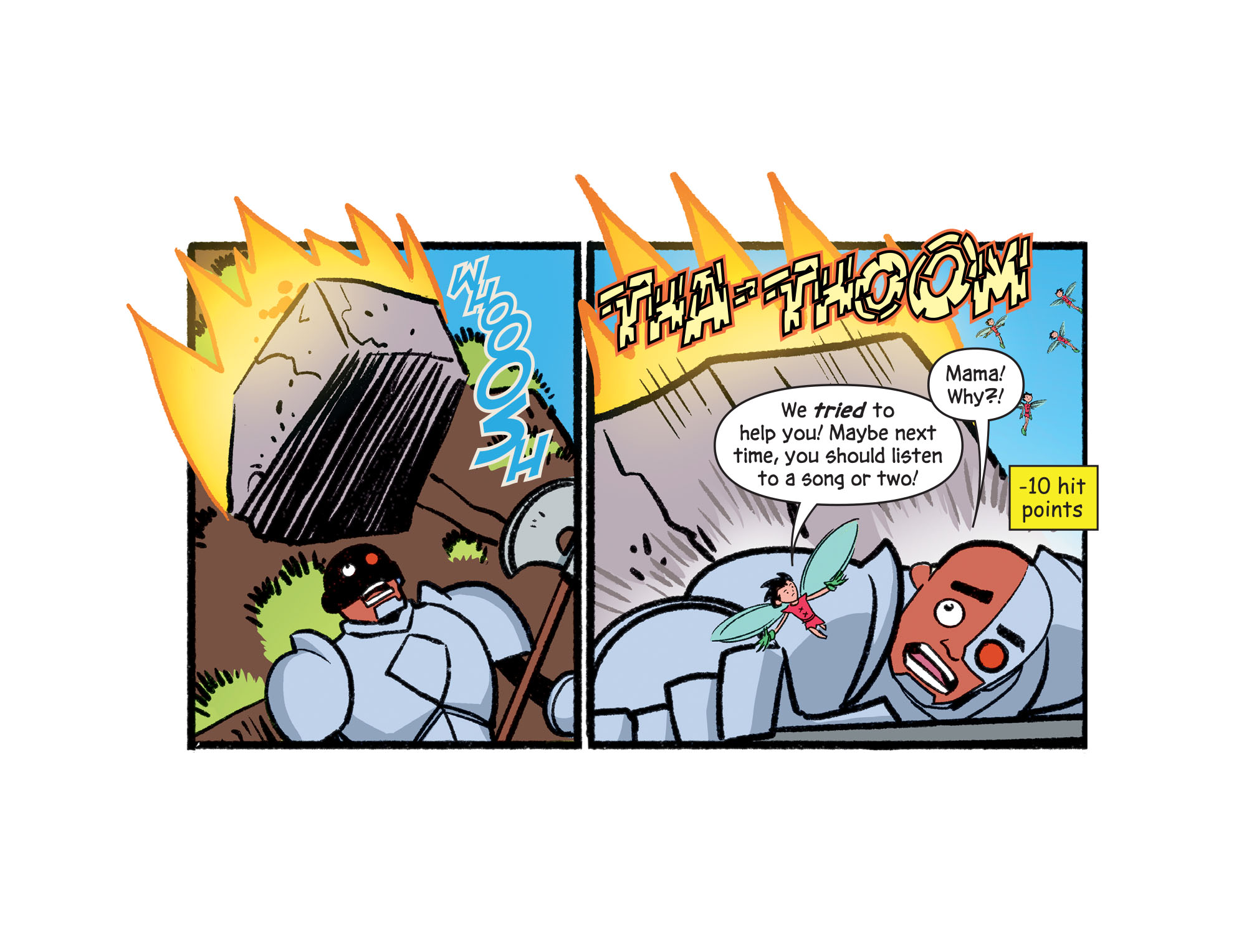 Read online Teen Titans Go! Roll With It! comic -  Issue #2 - 22