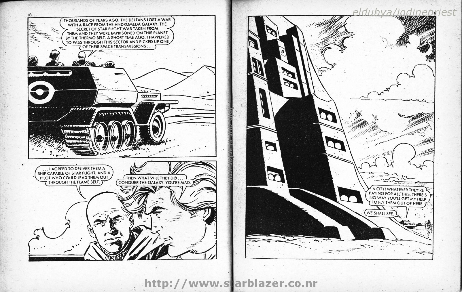 Read online Starblazer comic -  Issue #63 - 11