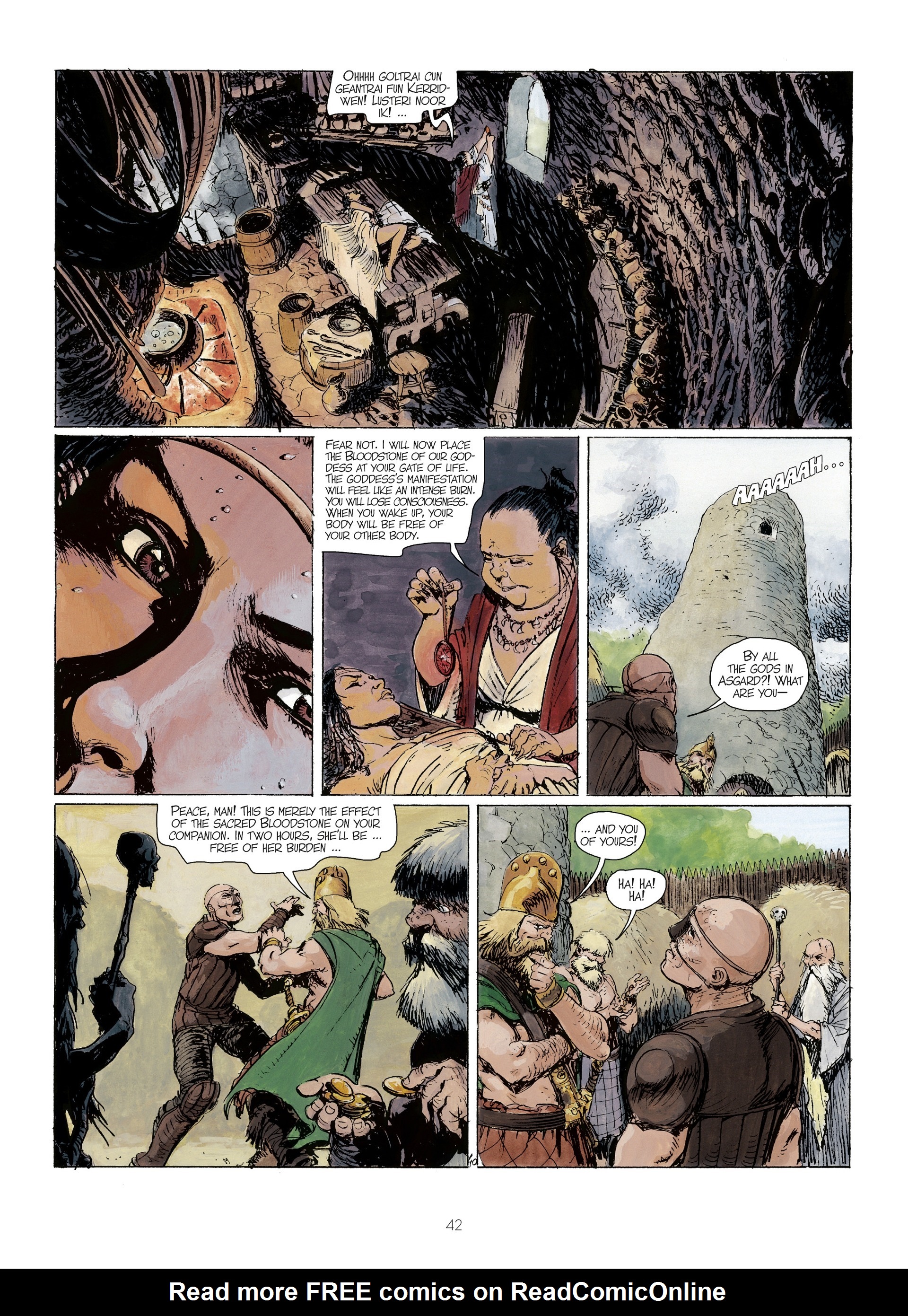 Read online Kriss of Valnor: The Valkyries' Judgement comic -  Issue # Full - 43