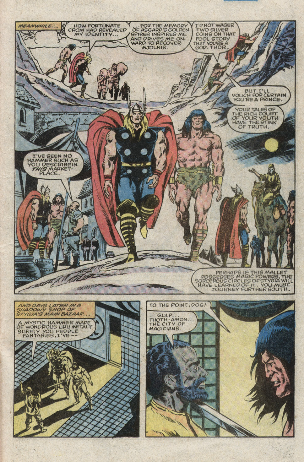 Read online What If? (1977) comic -  Issue #39 - Thor battled conan - 29