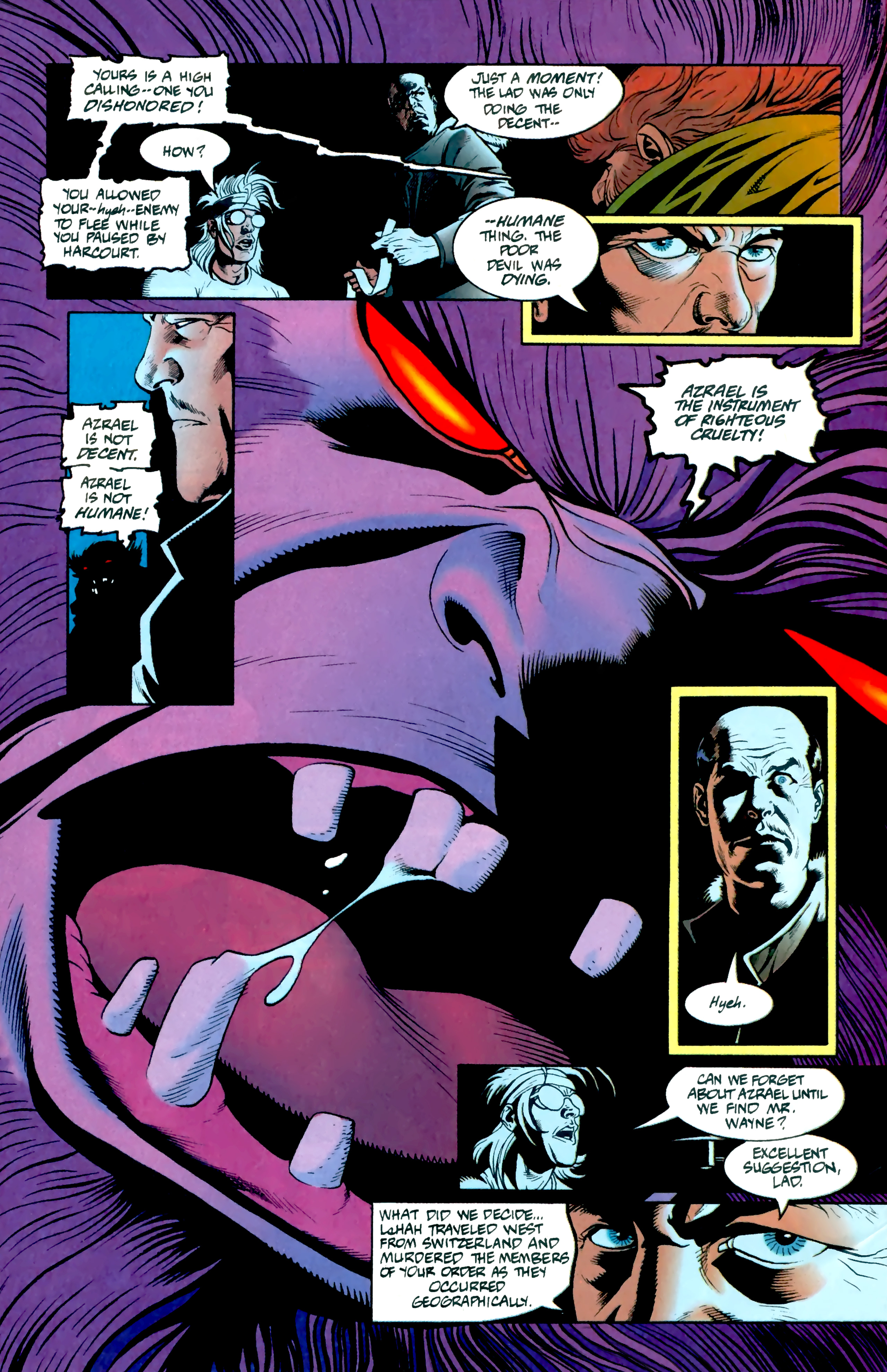 Read online Batman: Sword of Azrael comic -  Issue #4 - 9