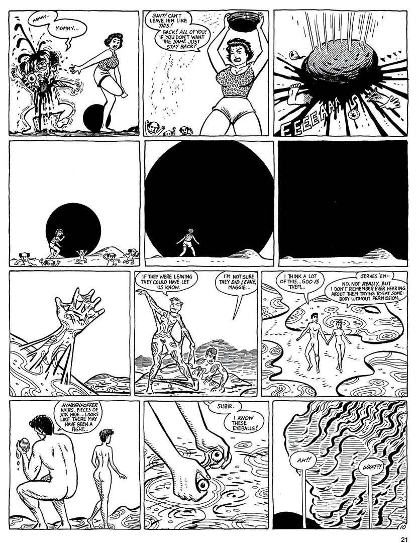 Read online Love and Rockets (1982) comic -  Issue #46 - 23