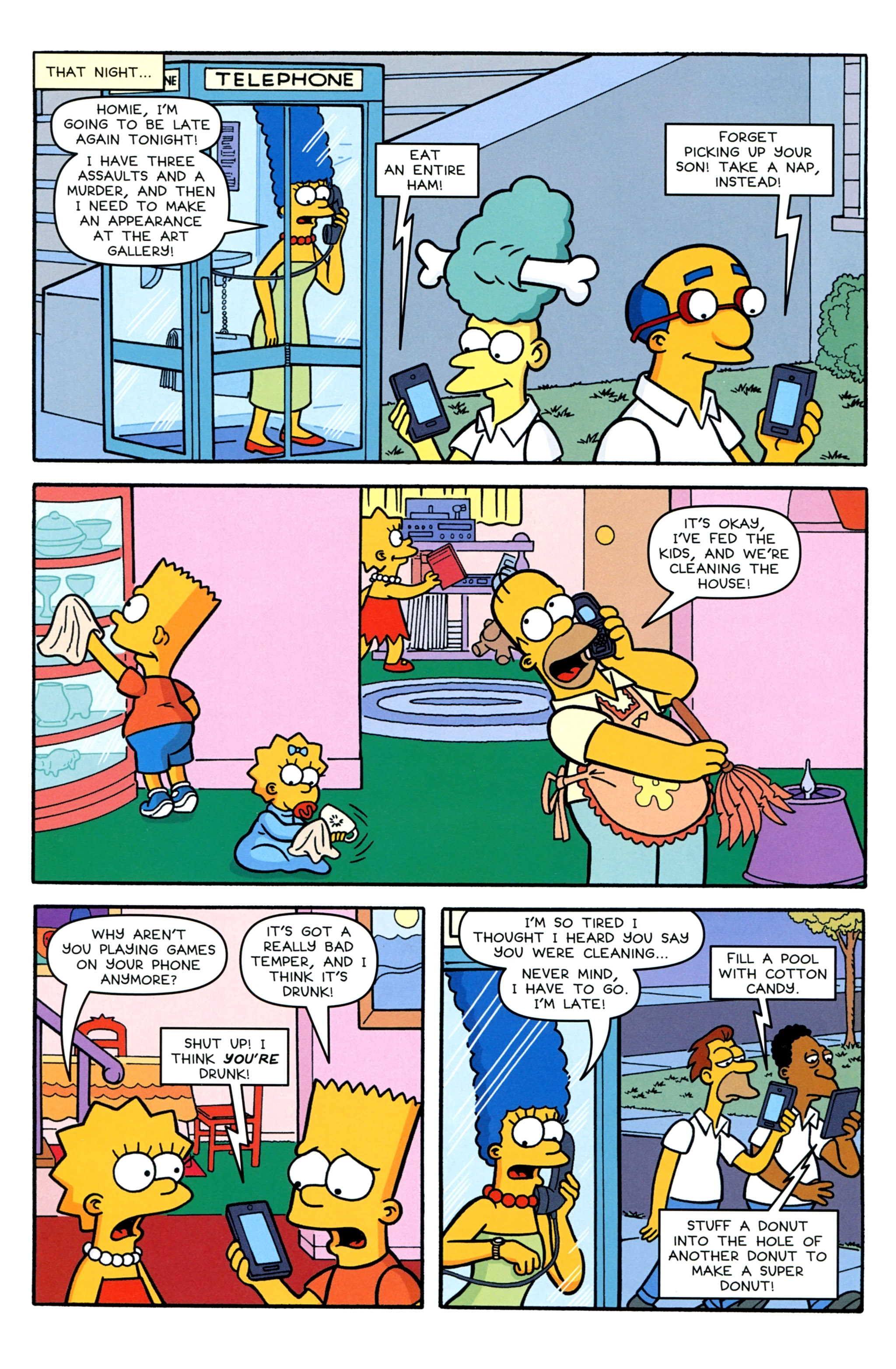 Read online Simpsons Comics comic -  Issue #215 - 16