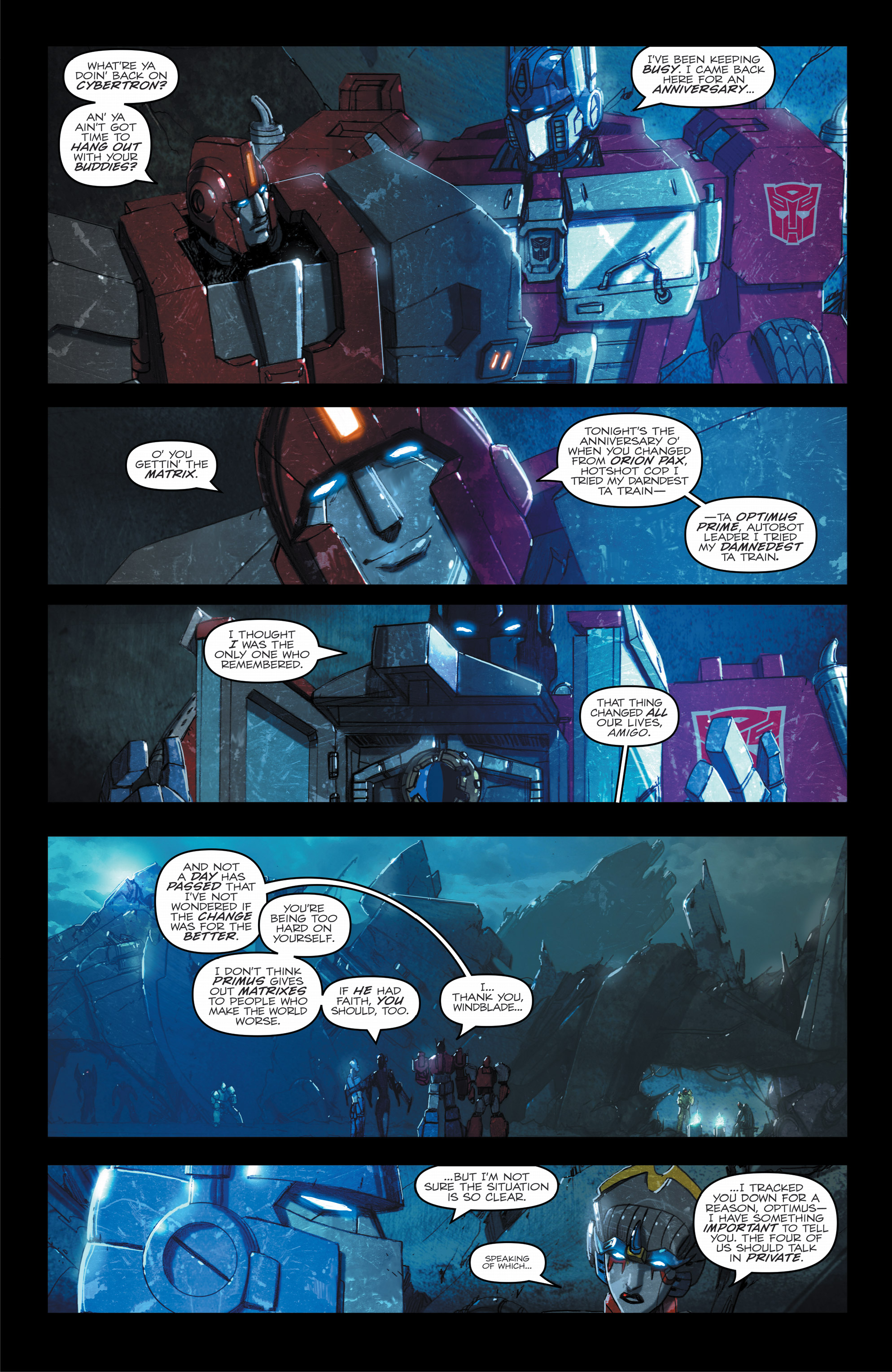 Read online Transformers: The IDW Collection Phase Two comic -  Issue # TPB 9 (Part 1) - 10