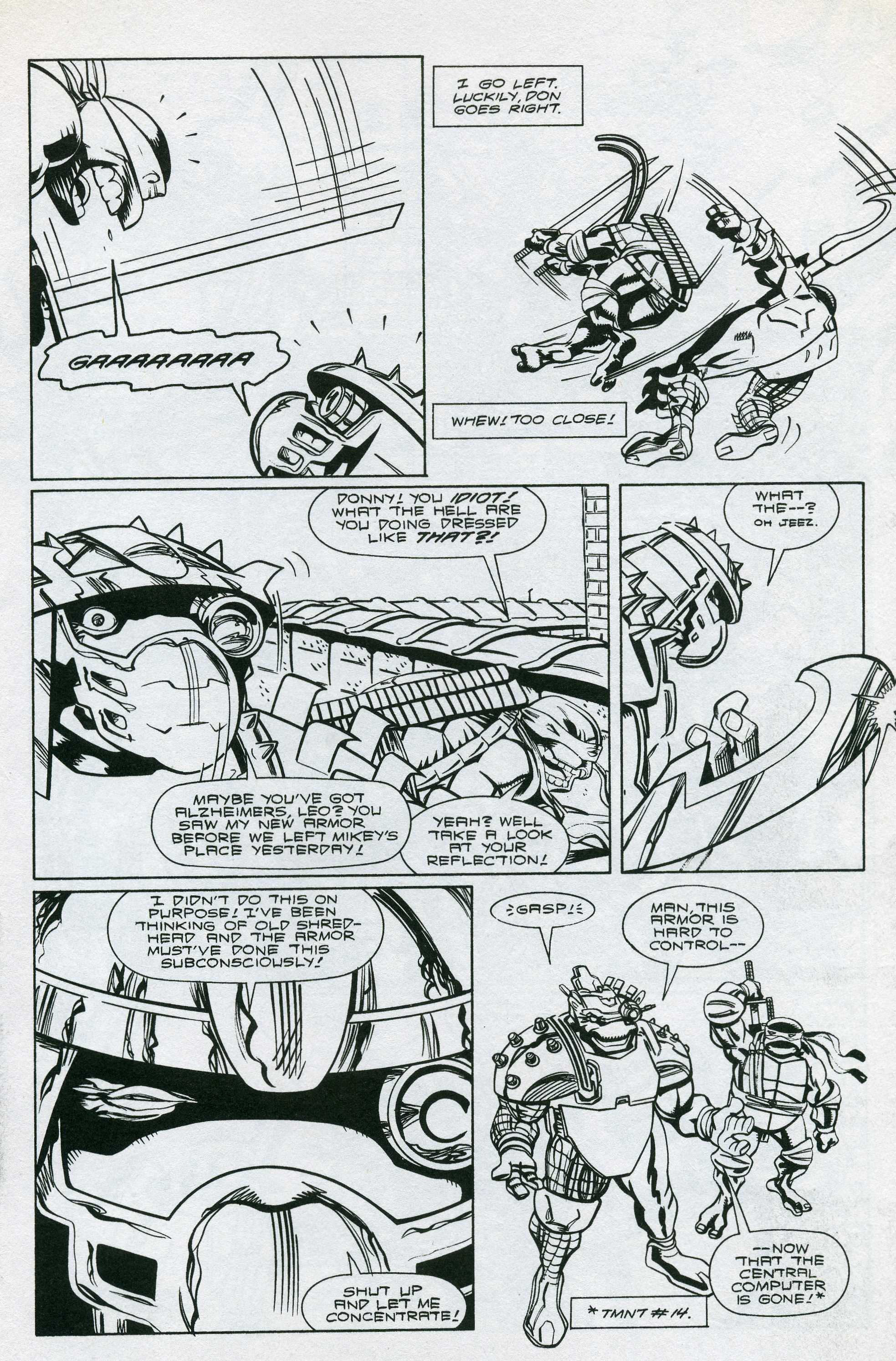 Read online Teenage Mutant Ninja Turtles (1996) comic -  Issue #16 - 4