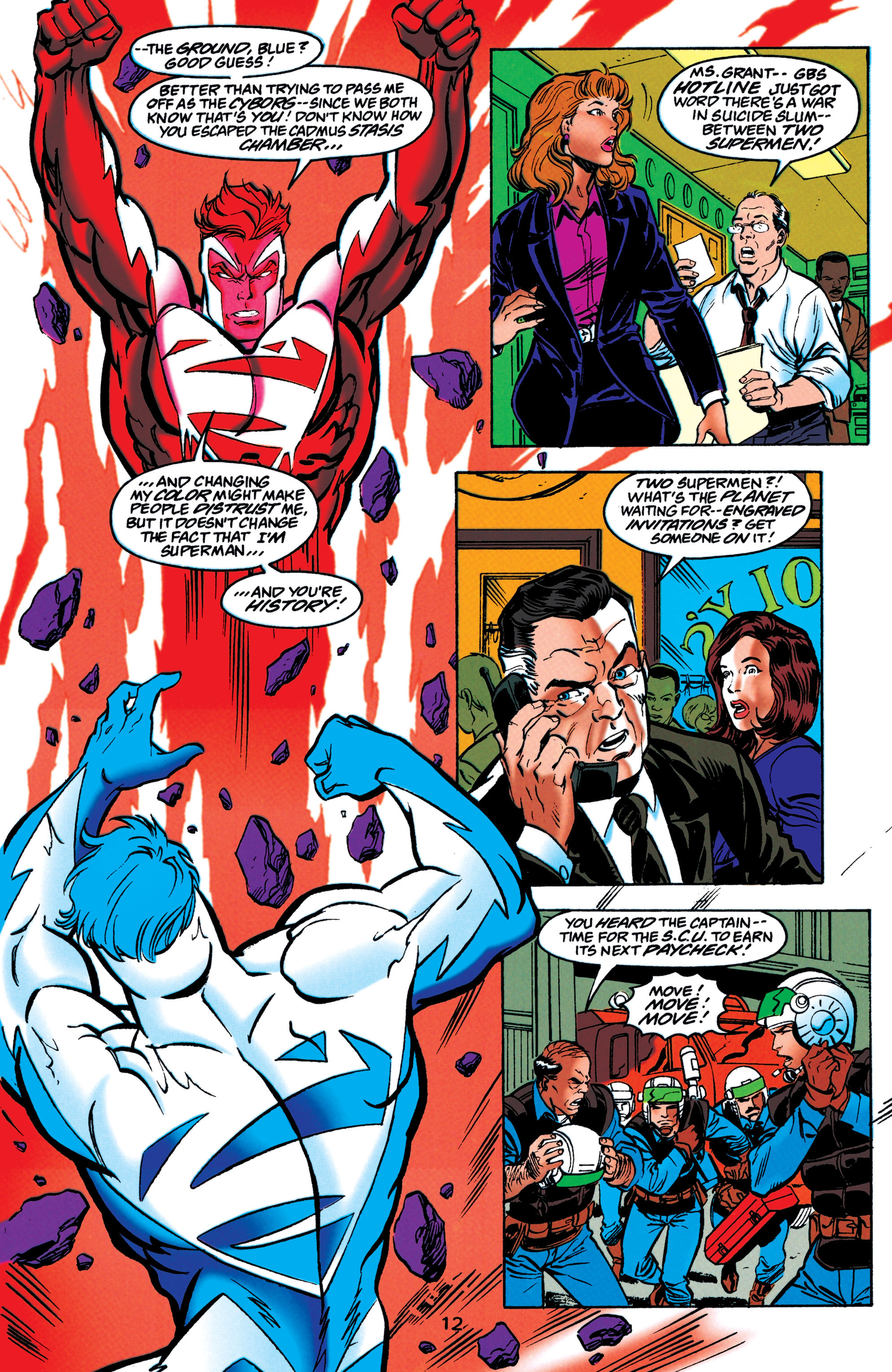 Read online Adventures of Superman (1987) comic -  Issue #555 - 13