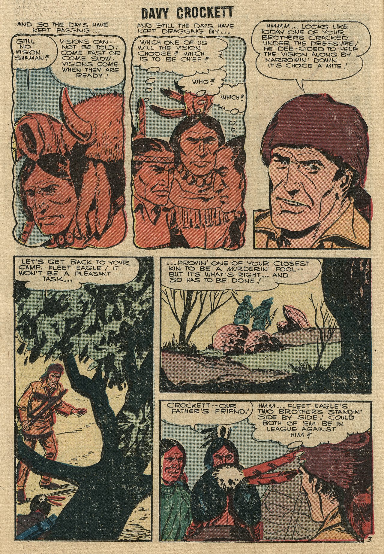 Read online Davy Crockett comic -  Issue #7 - 12
