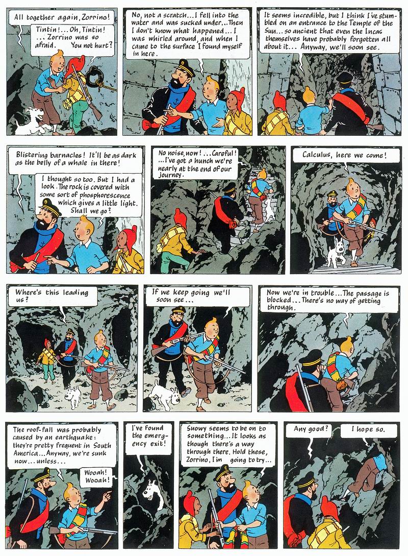 Read online The Adventures of Tintin comic -  Issue #14 - 45