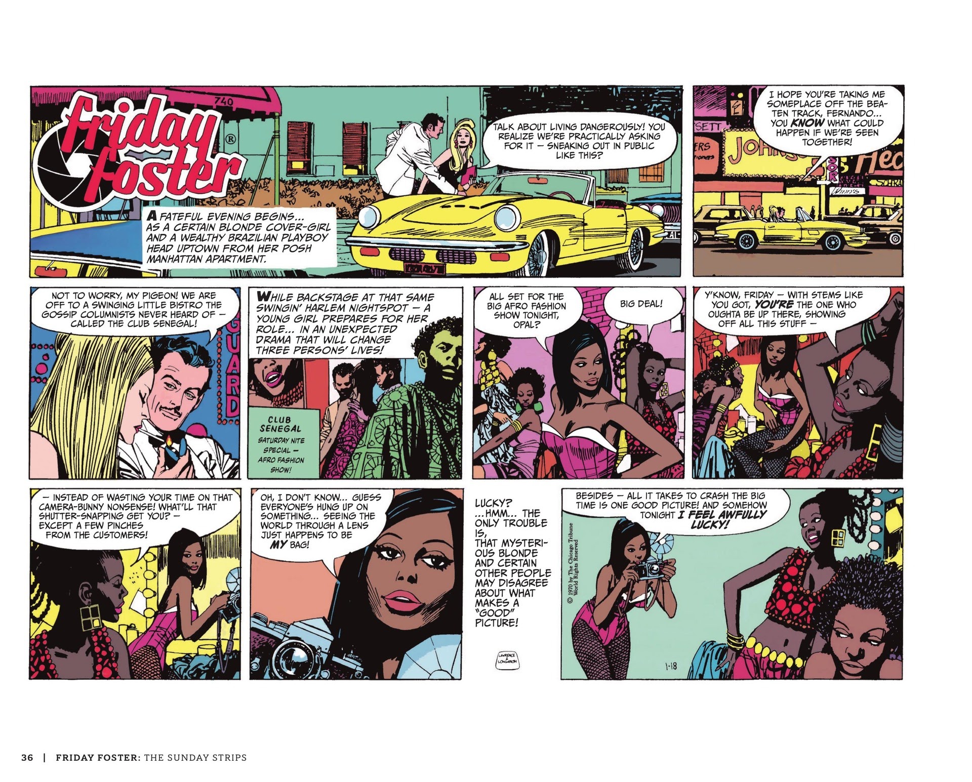Read online Friday Foster: The Sunday Strips comic -  Issue # TPB (Part 1) - 37