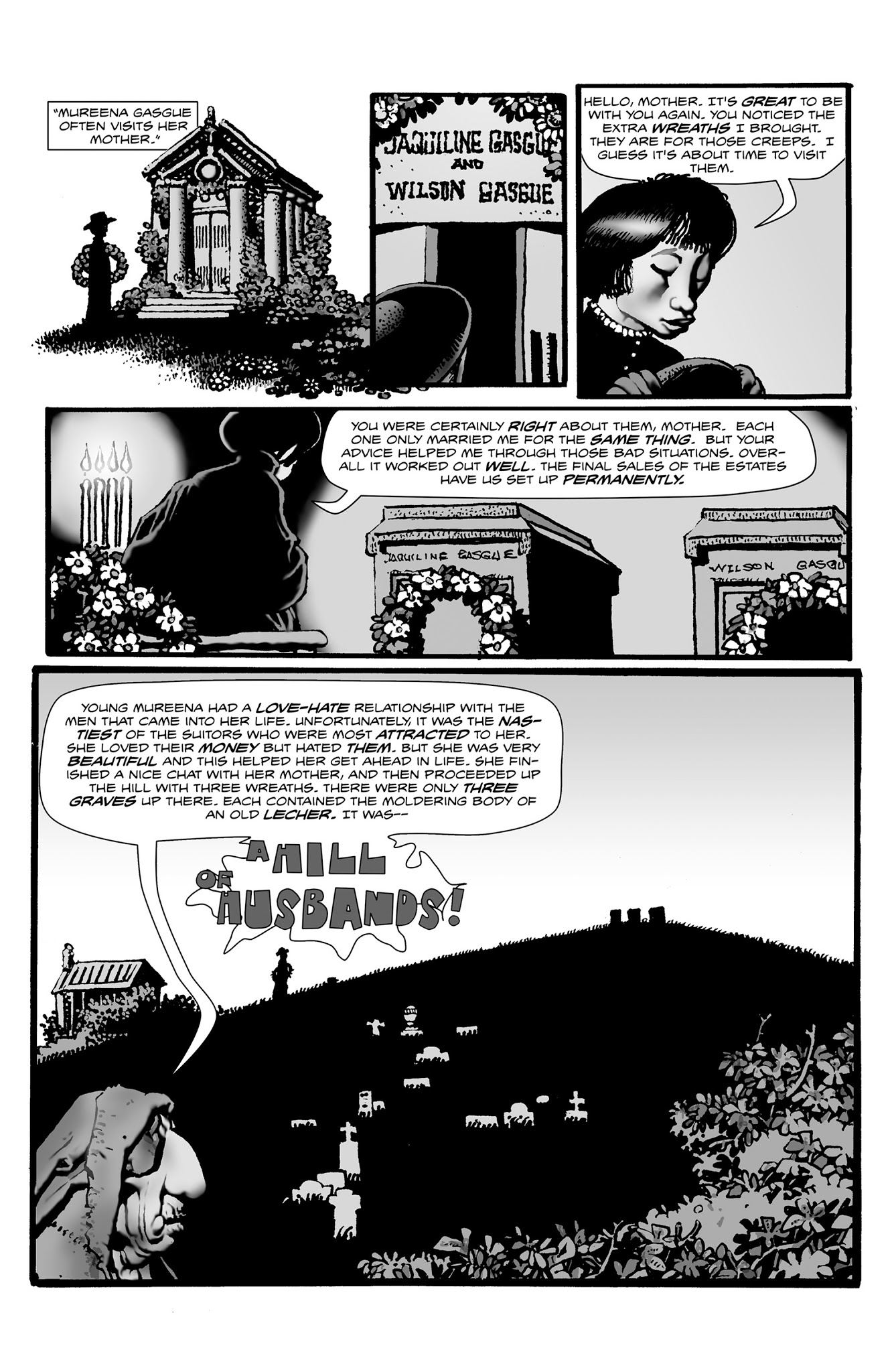 Read online Shadows on the Grave comic -  Issue #8 - 19