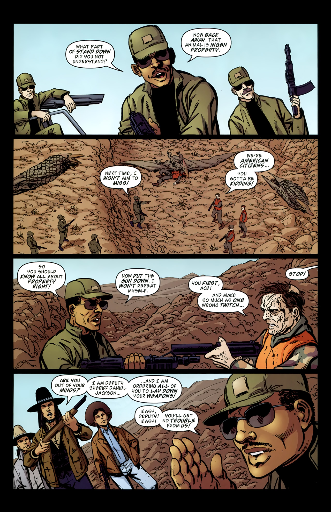 Read online Jurassic Park: The Devils in the Desert comic -  Issue #3 - 21