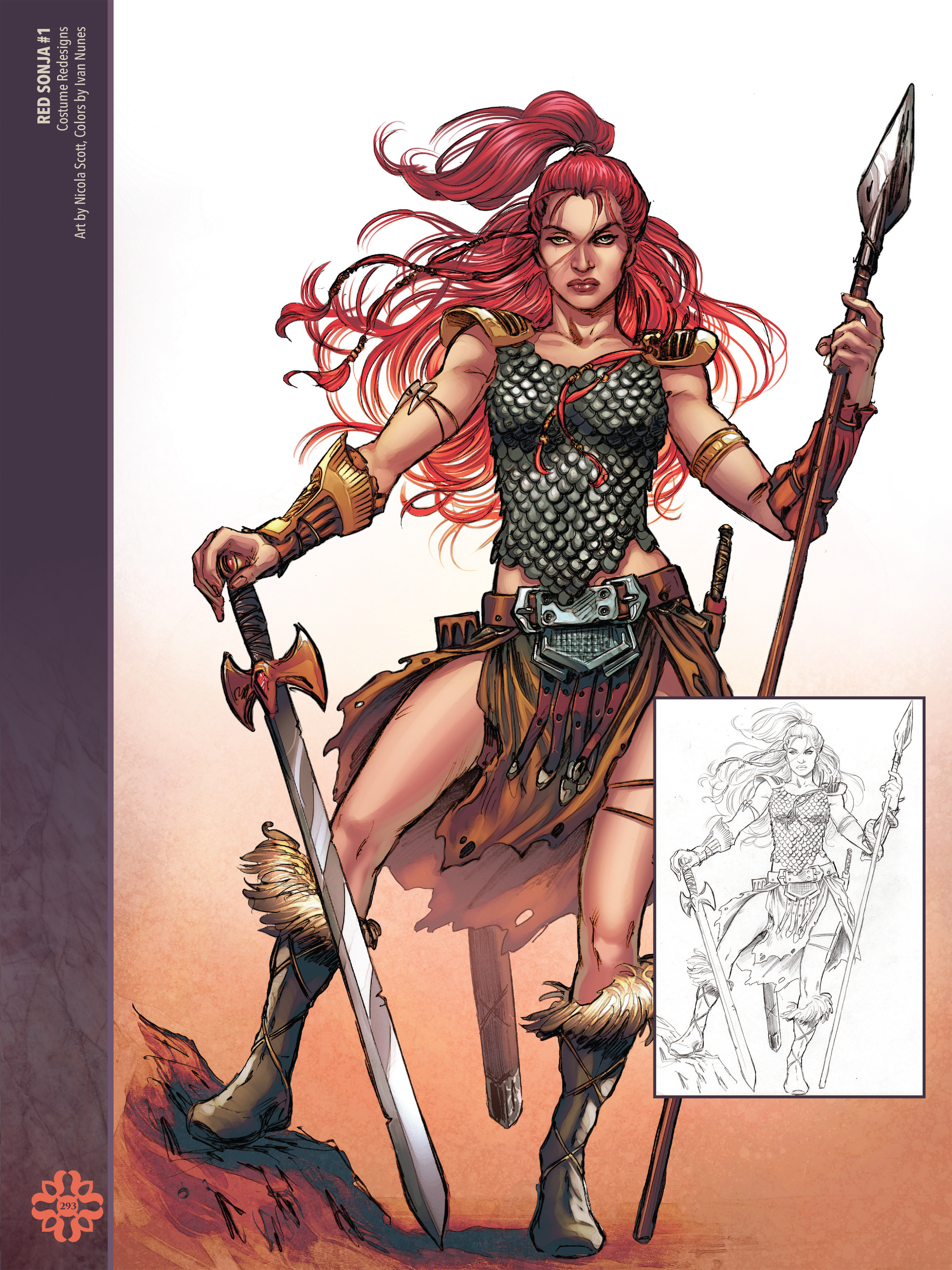 Read online The Art of Red Sonja comic -  Issue # TPB 2 (Part 3) - 94