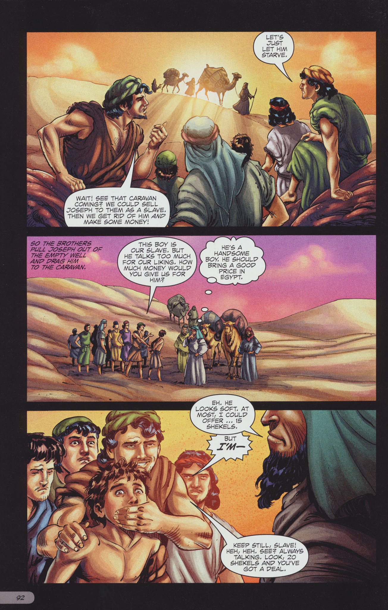Read online The Action Bible comic -  Issue # TPB 1 - 96