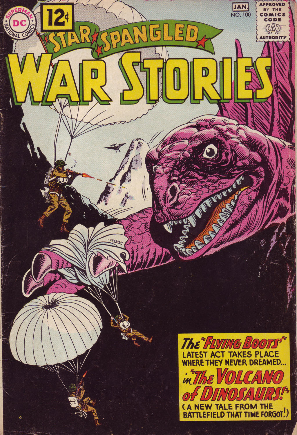Read online Star Spangled War Stories (1952) comic -  Issue #100 - 1