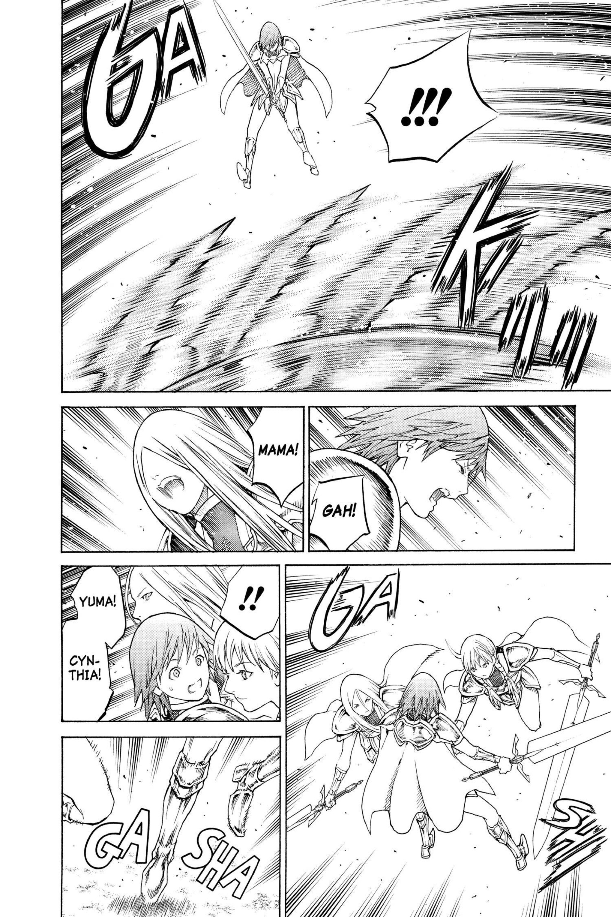 Read online Claymore comic -  Issue #23 - 156