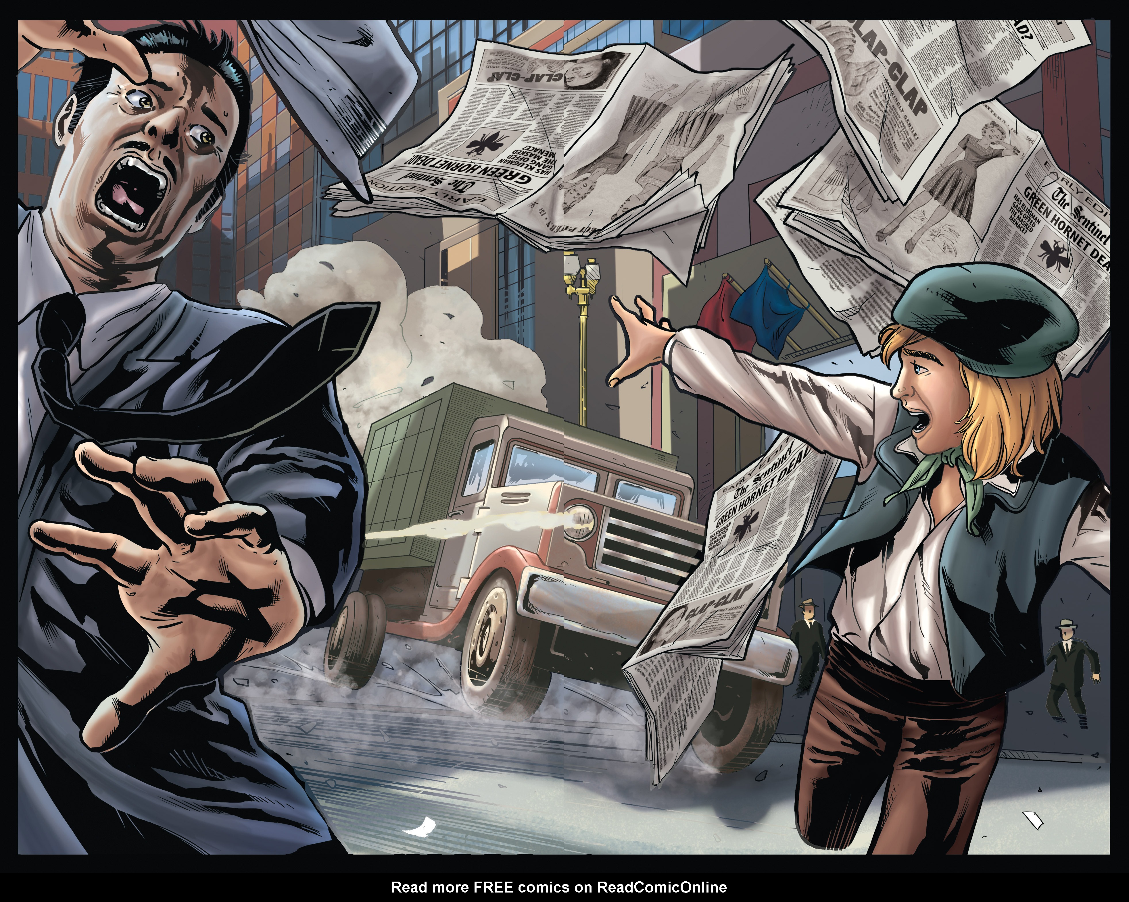Read online Green Hornet: Year One comic -  Issue # _Special 1 - 14