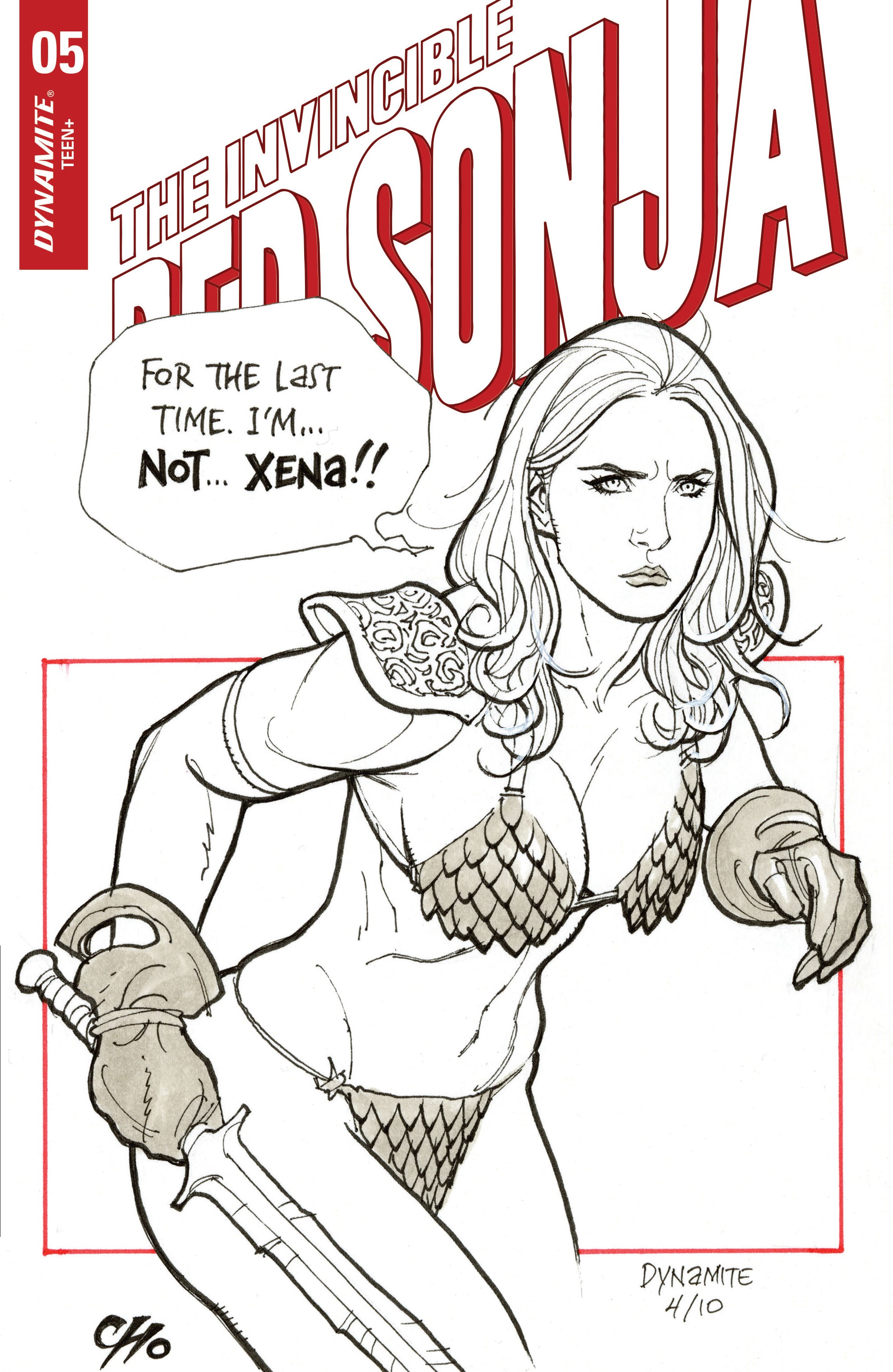 Read online The Invincible Red Sonja comic -  Issue #5 - 4