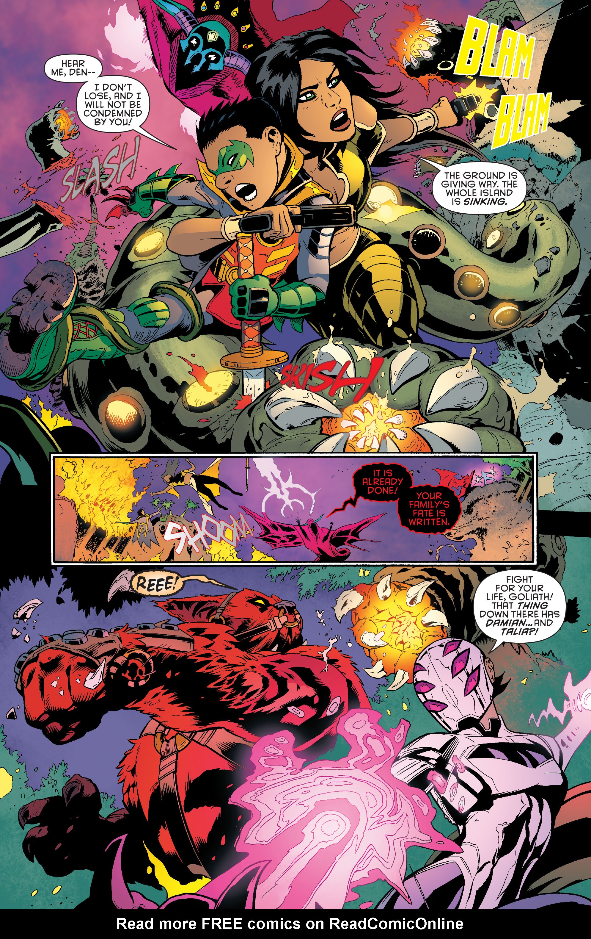 Read online Robin: Son of Batman comic -  Issue #5 - 17