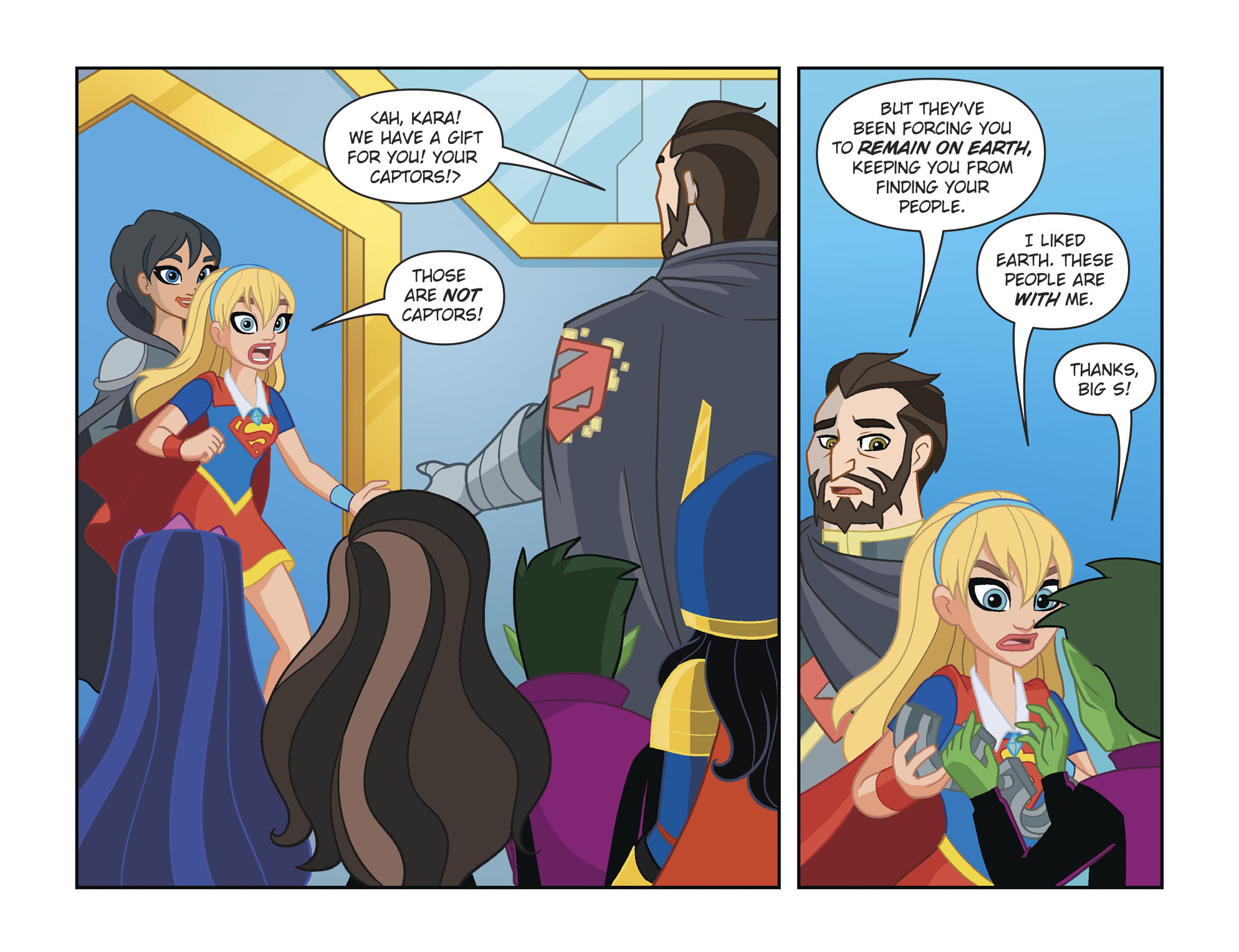 Read online DC Super Hero Girls: Spaced Out comic -  Issue #5 - 14