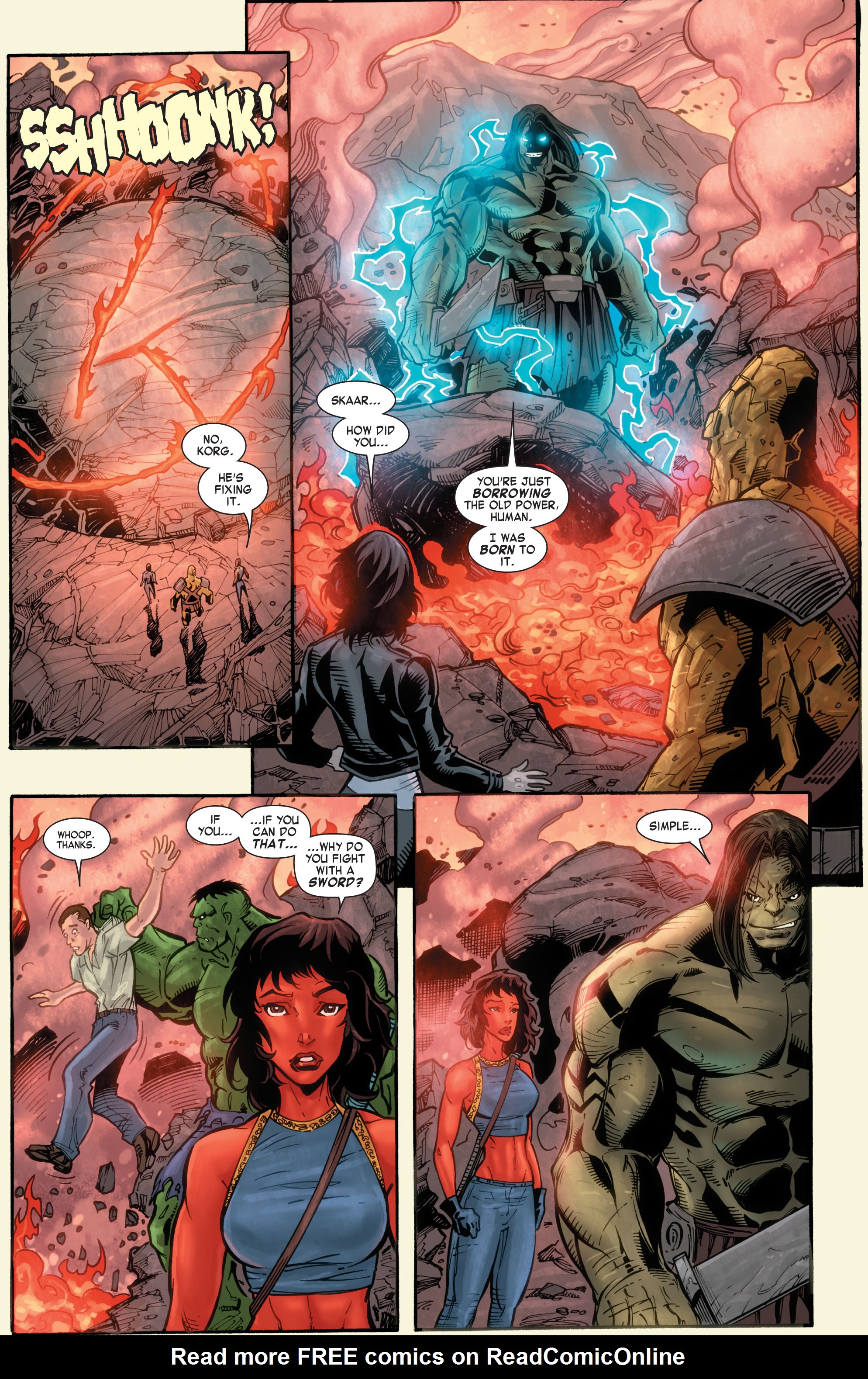 Read online Skaar: Son of Hulk comic -  Issue #12 - 20