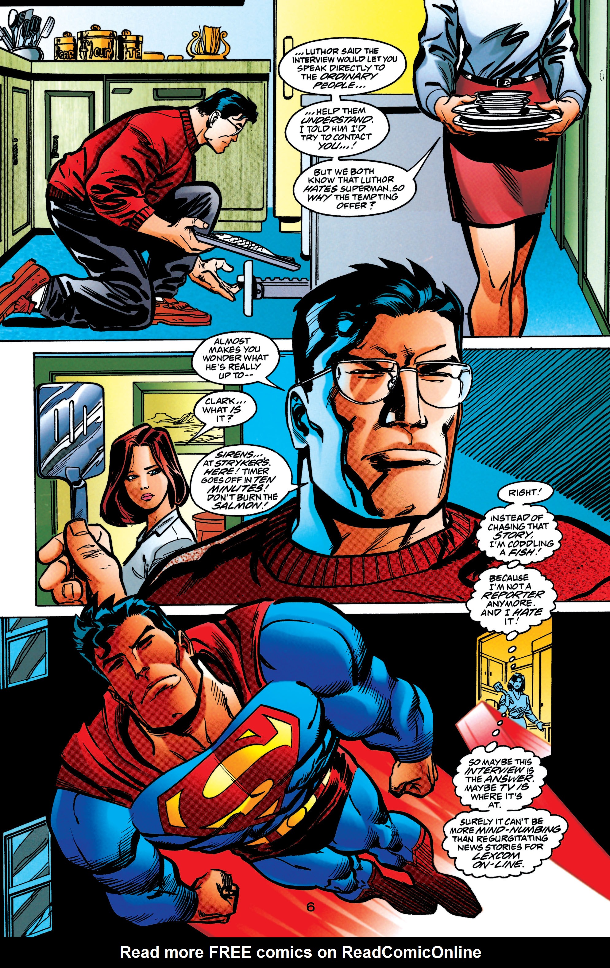 Read online Adventures of Superman (1987) comic -  Issue #568 - 6