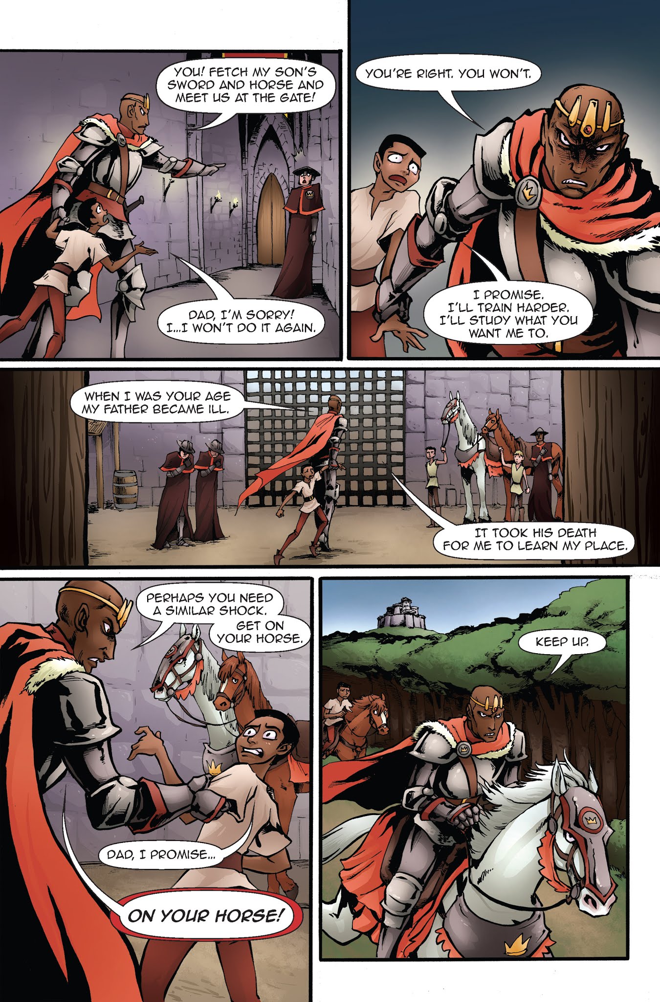 Read online Princeless Book 4: Be Yourself (2015) comic -  Issue #1 - 7