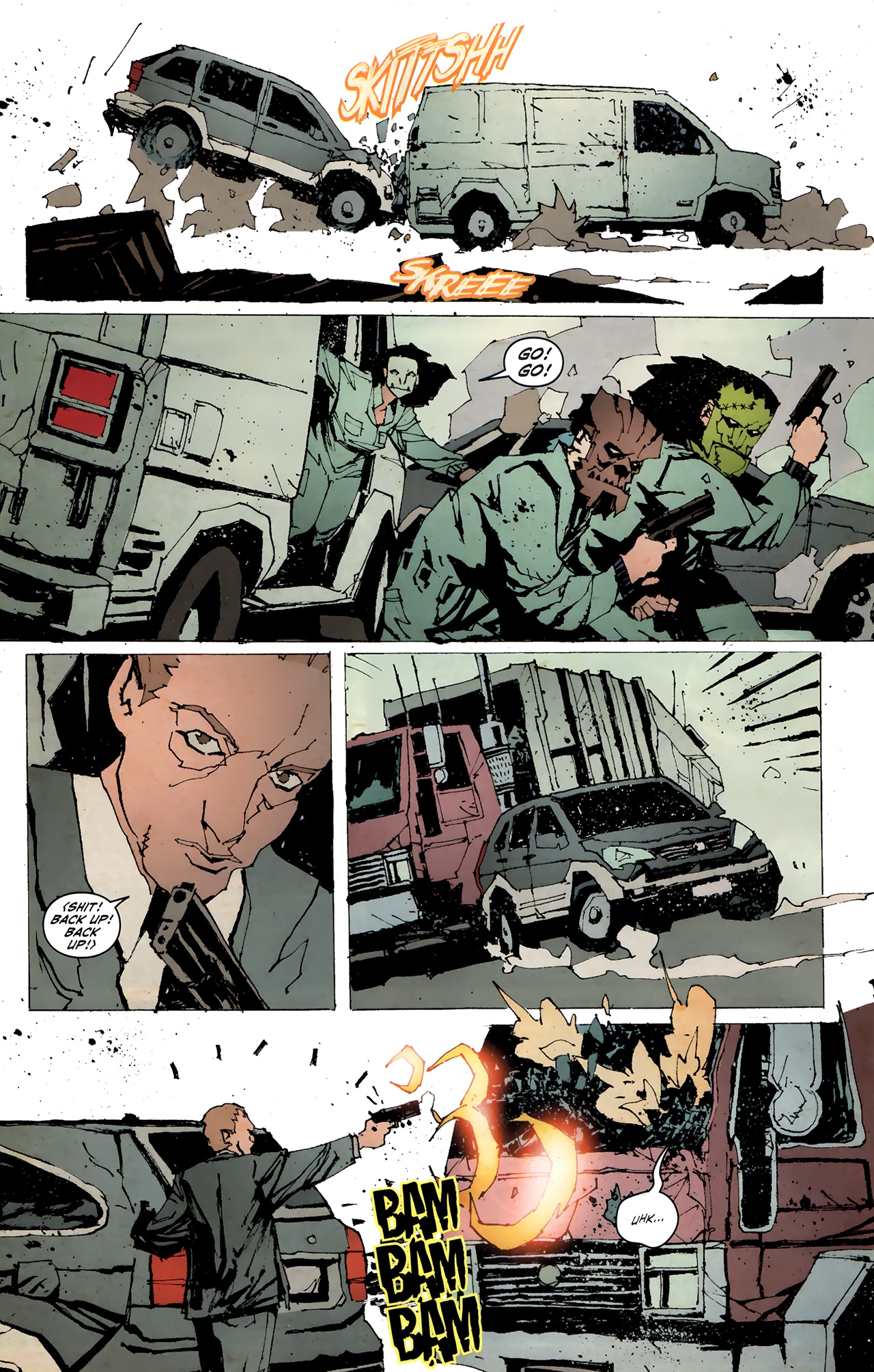 Read online Kane & Lynch comic -  Issue #3 - 14