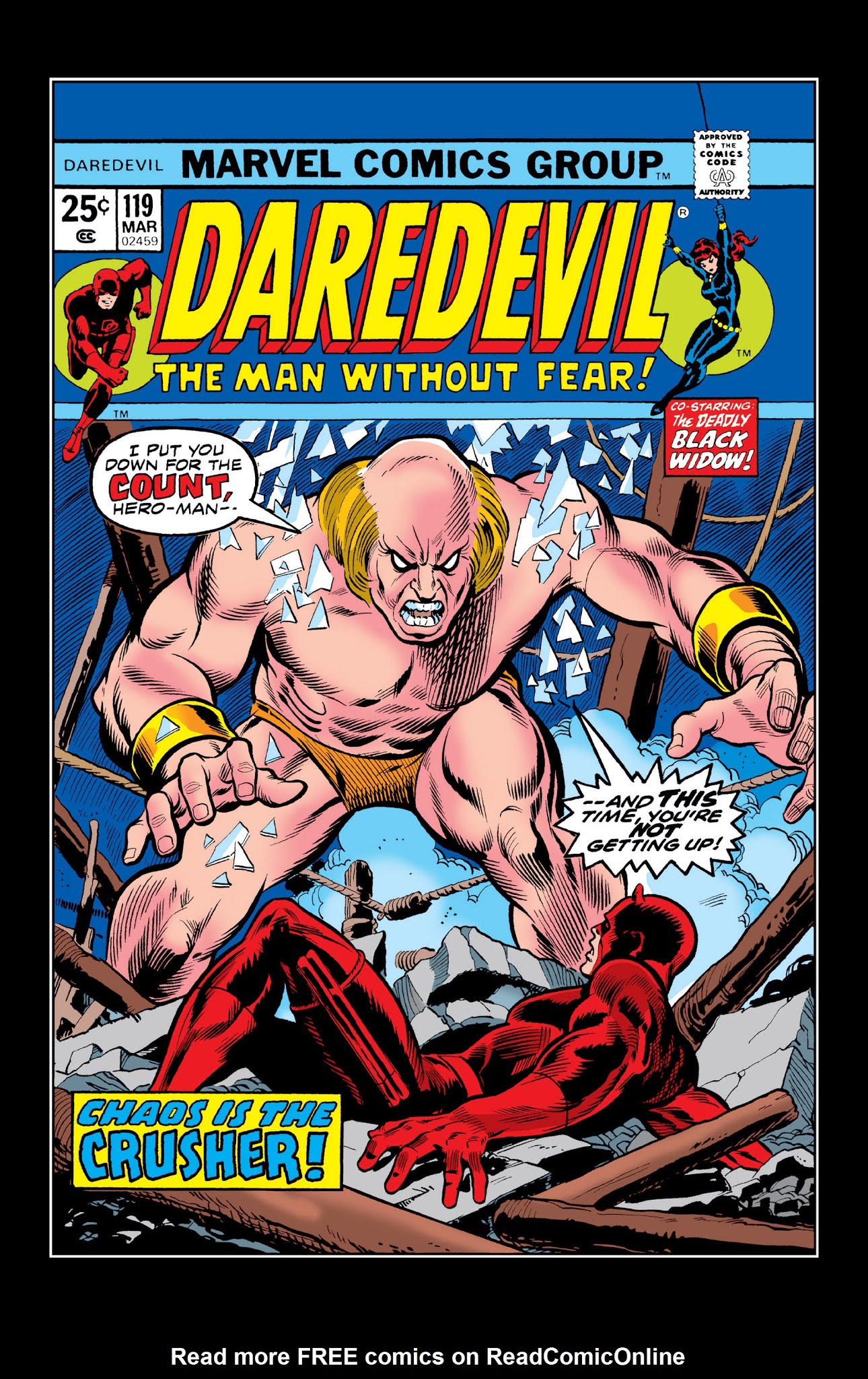 Read online Marvel Masterworks: Daredevil comic -  Issue # TPB 11 - 34