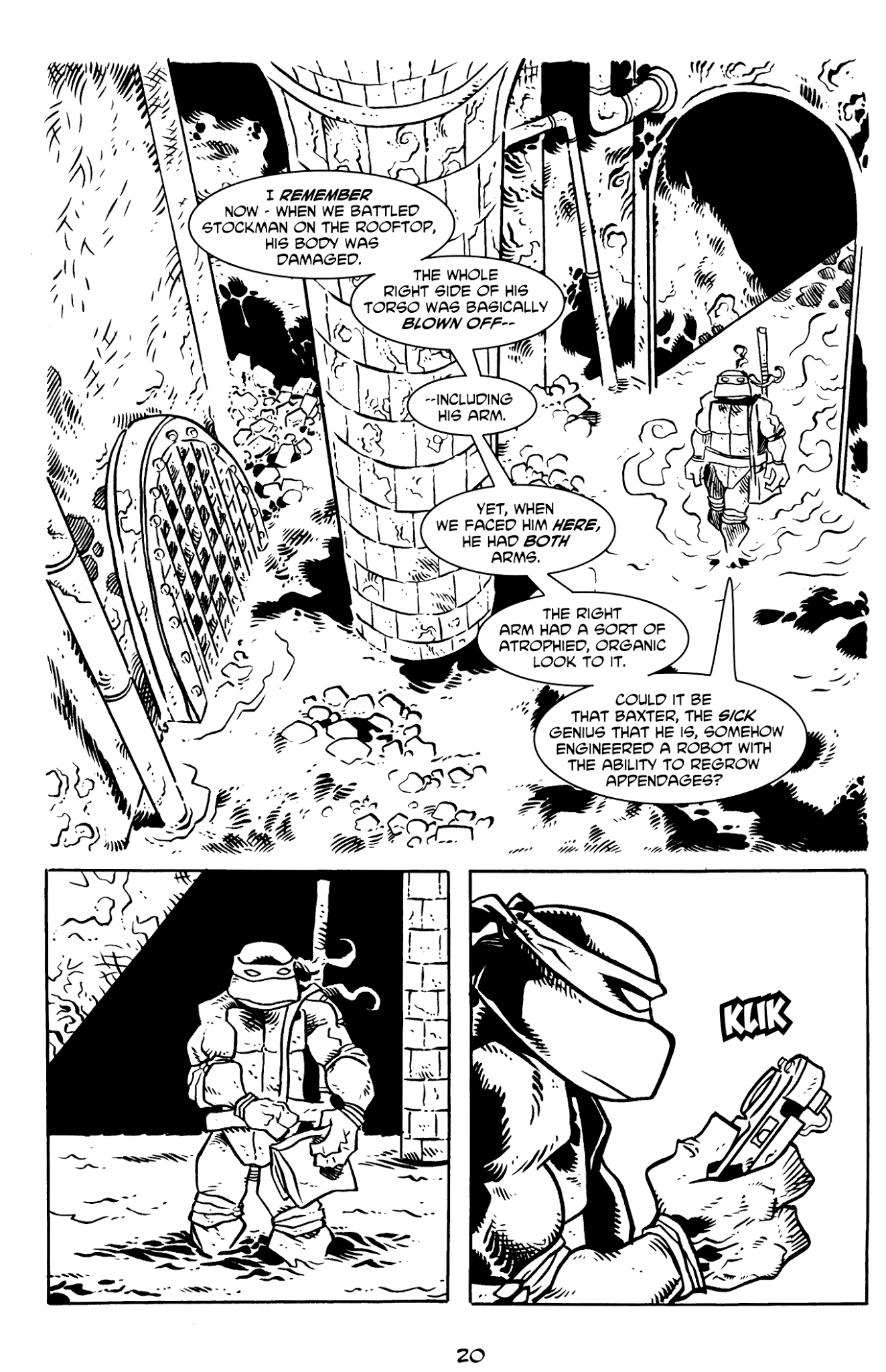 Read online Donatello The Brain Thief comic -  Issue #1 - 23