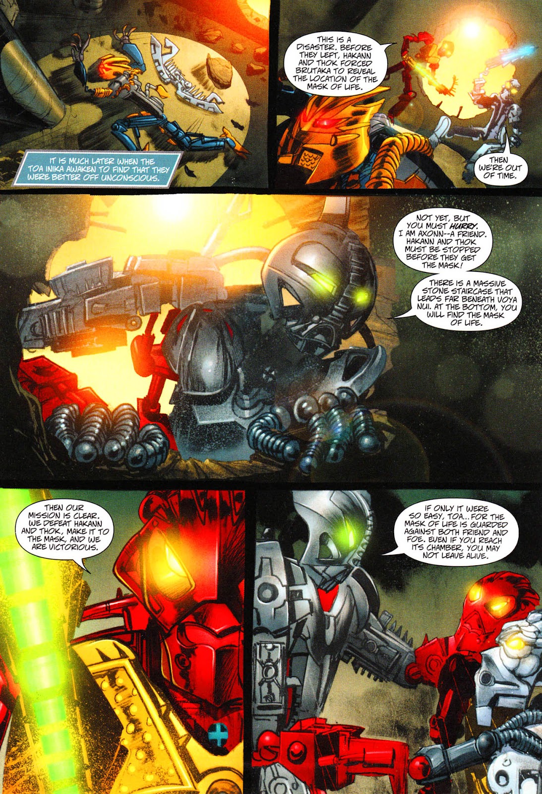 Read online Bionicle Ignition comic Issue 3