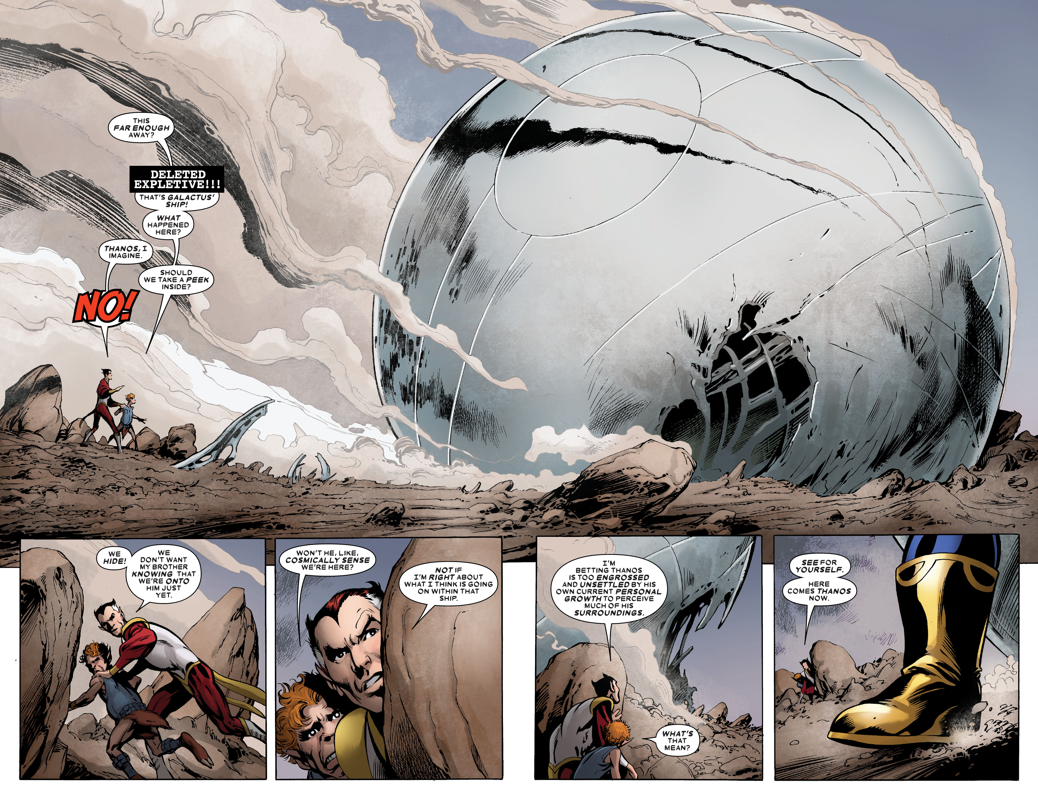 Read online Thanos: The Infinity Saga Omnibus comic -  Issue # TPB (Part 8) - 7