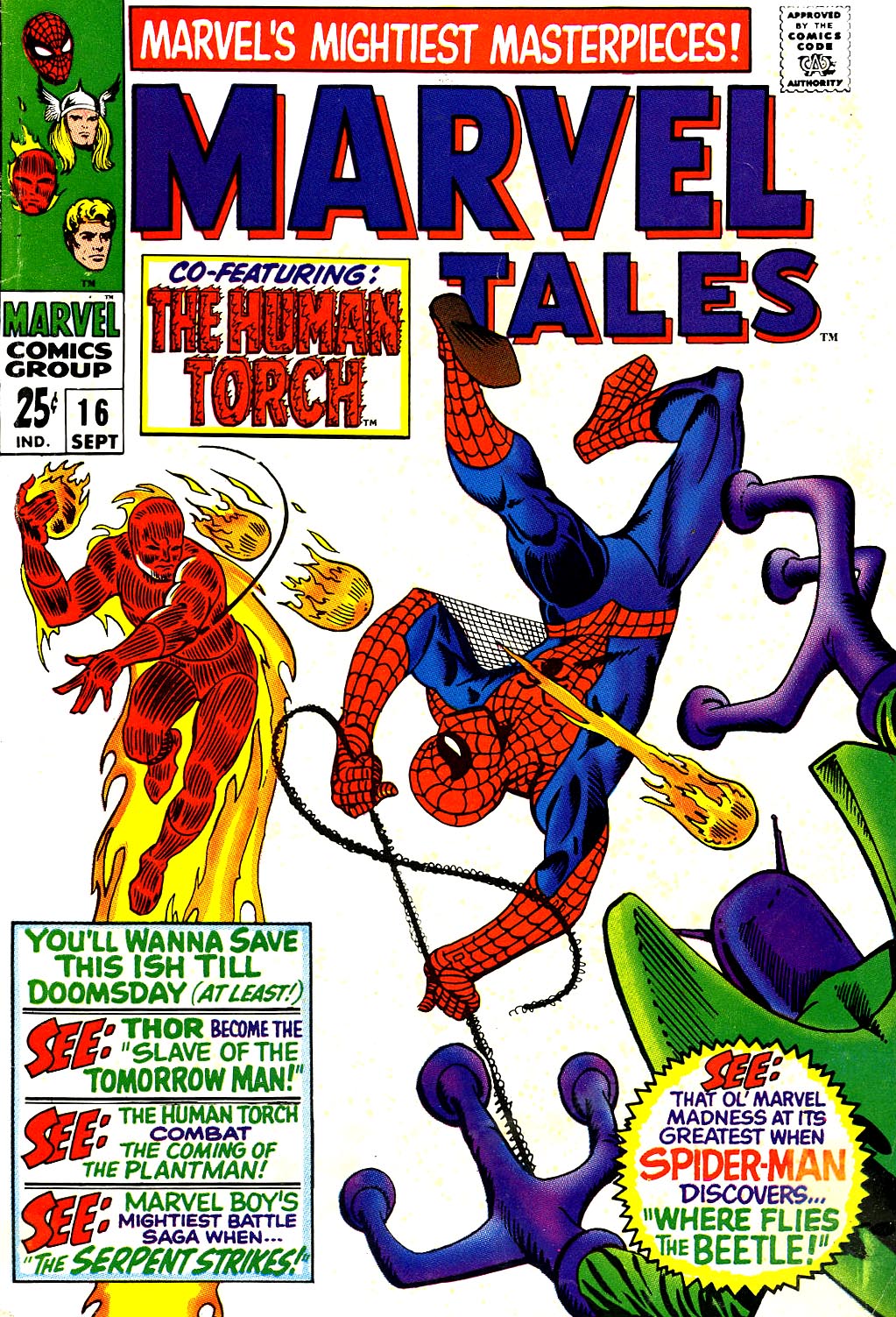 Read online Marvel Tales (1964) comic -  Issue #16 - 1