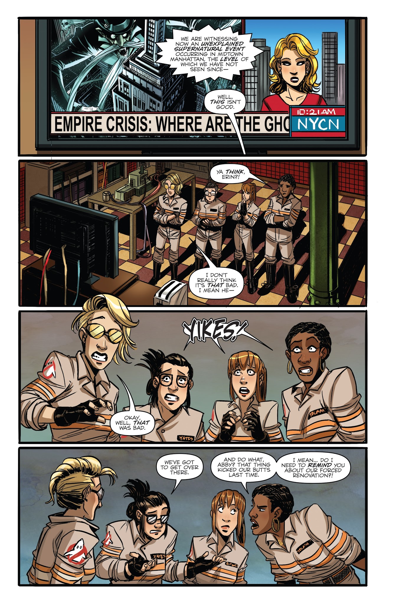 Read online Ghostbusters: Answer the Call comic -  Issue #2 - 4
