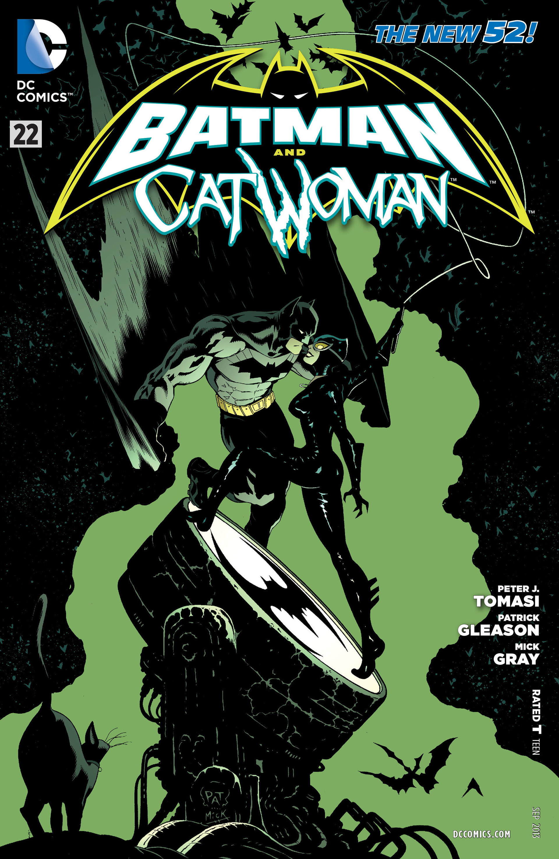 Read online Batman and Robin (2011) comic -  Issue #22 - Batman and Catwoman - 1