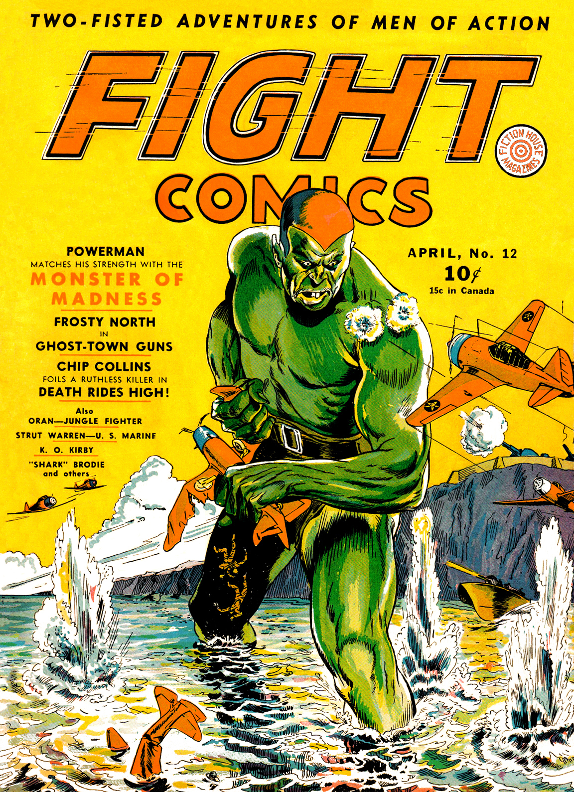 Read online Fight Comics comic -  Issue #12 - 1