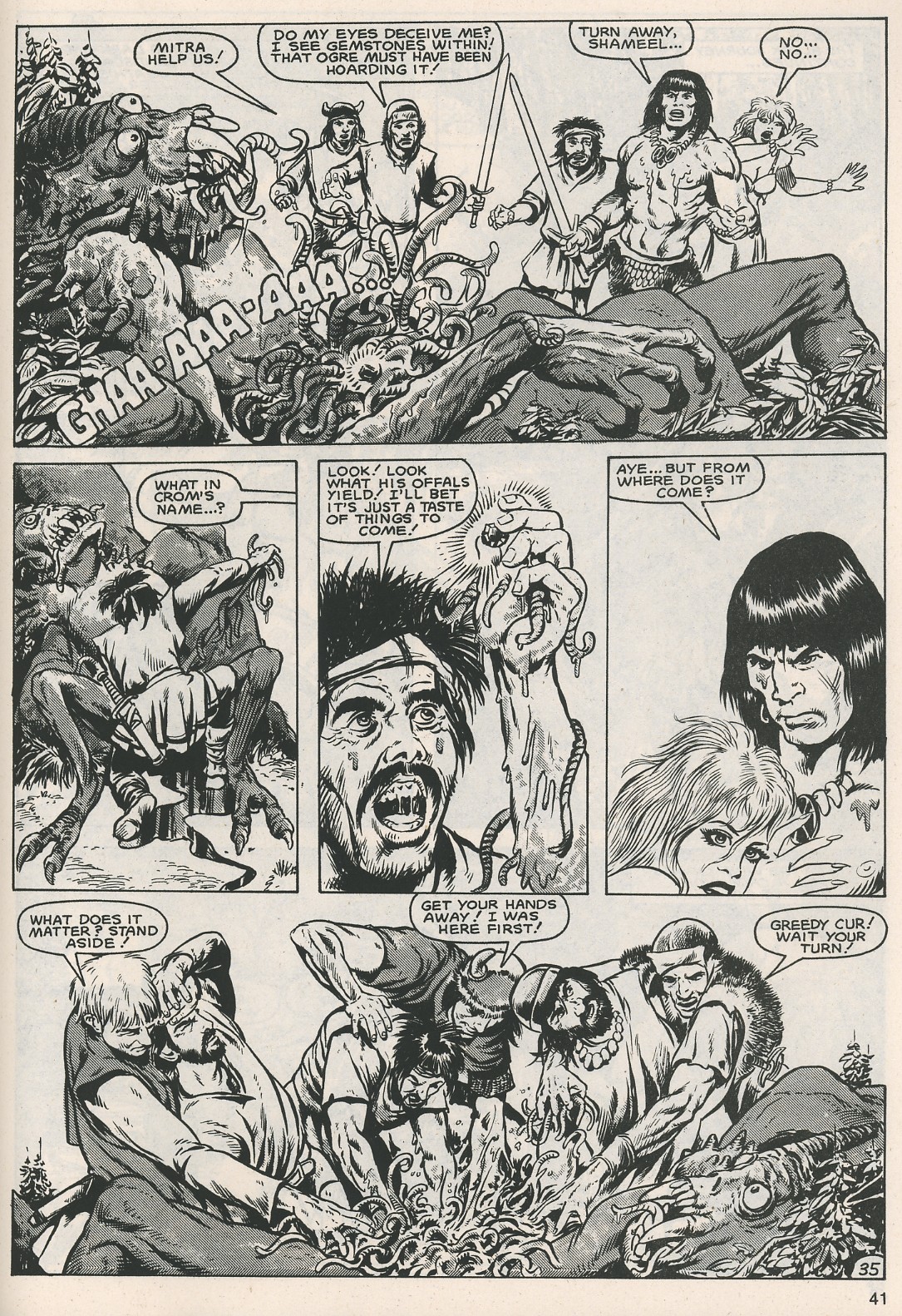 Read online The Savage Sword Of Conan comic -  Issue #118 - 39